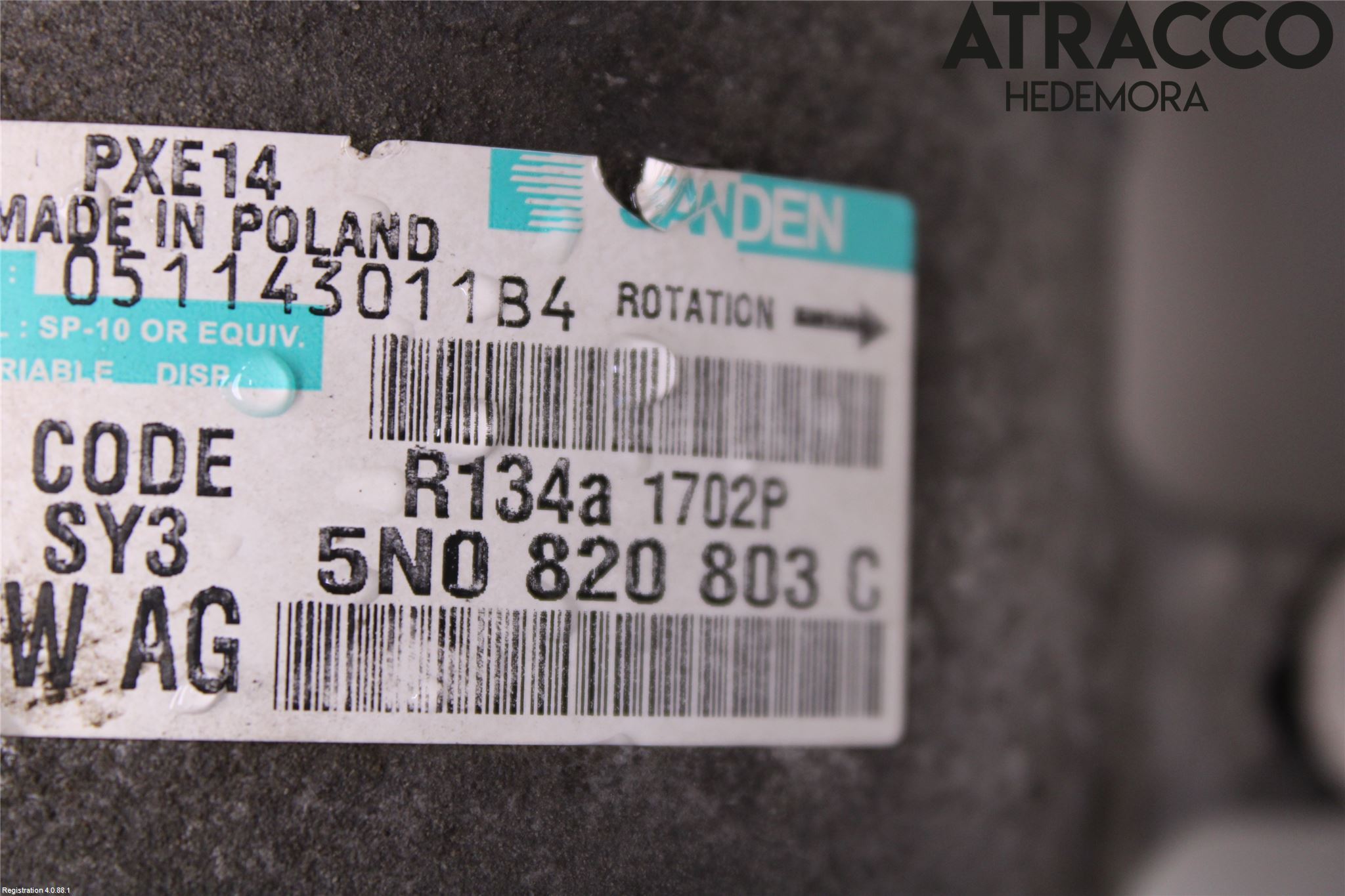 Audi A1/S1 11-18 Ac Kompressor