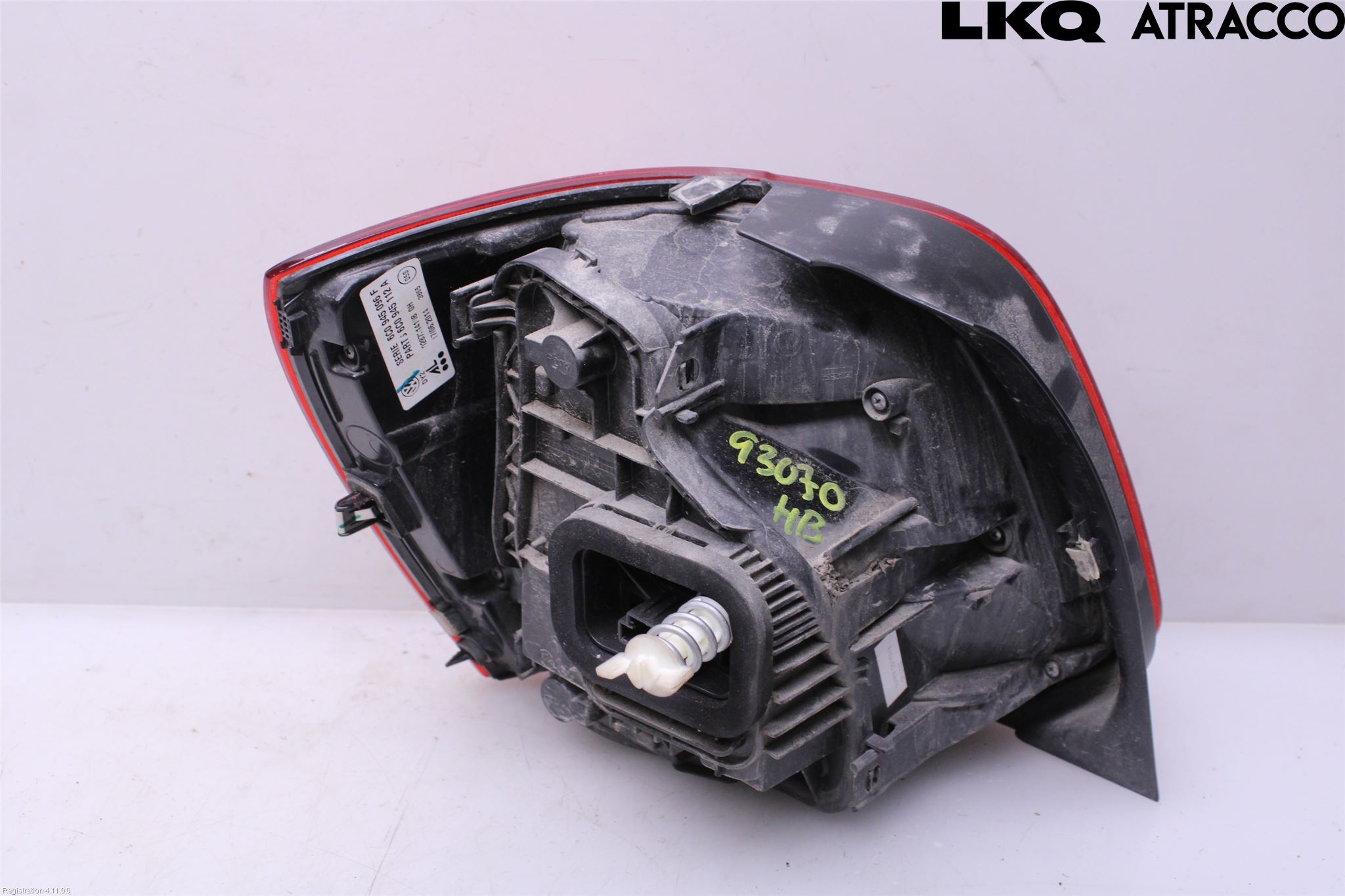 Volkswagen VW POLO 10-17 Bakljus Höger