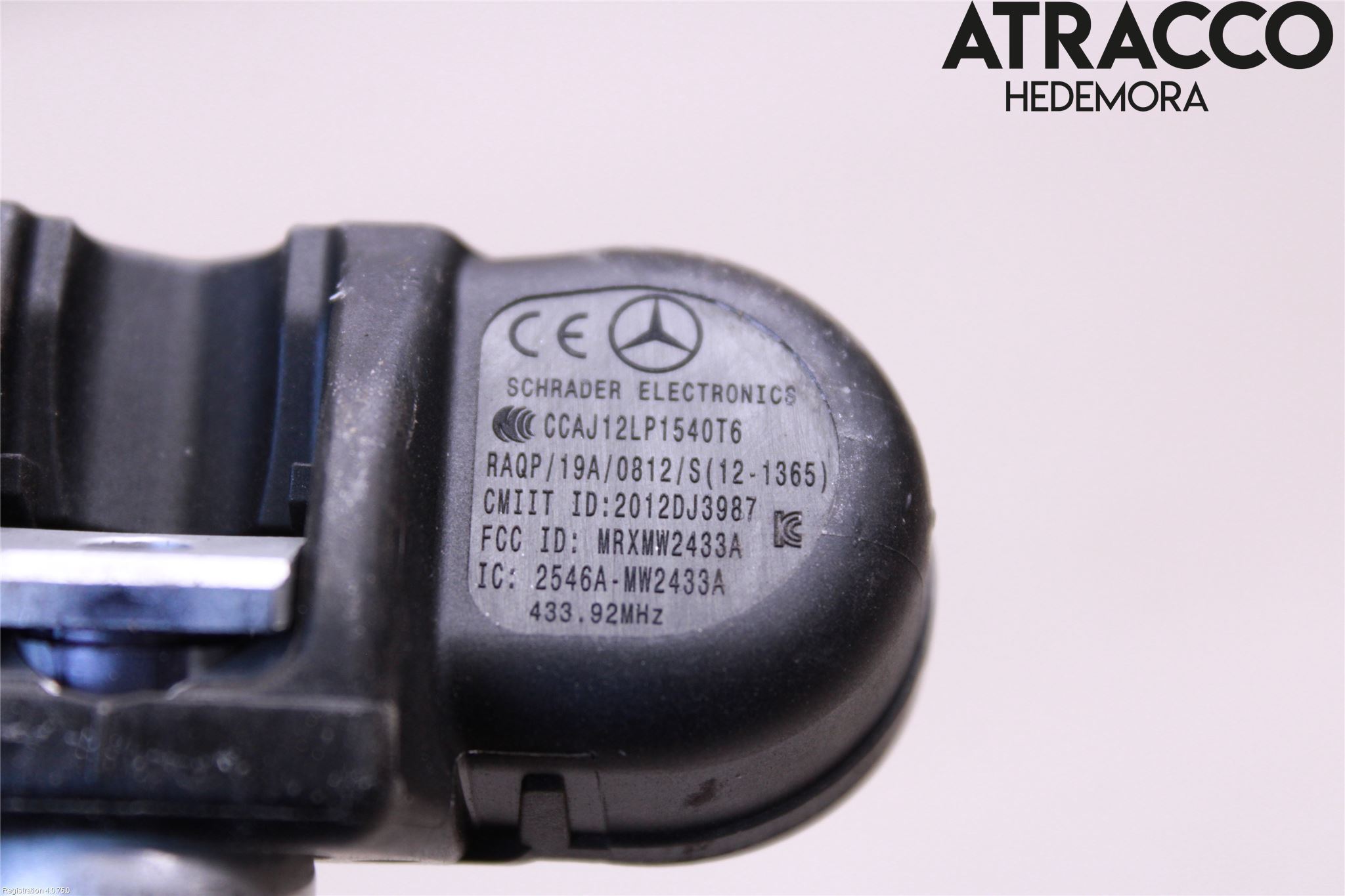 Mercedes-Benz MB A-KLASS (W176) 13-18 Givare Däcktryck