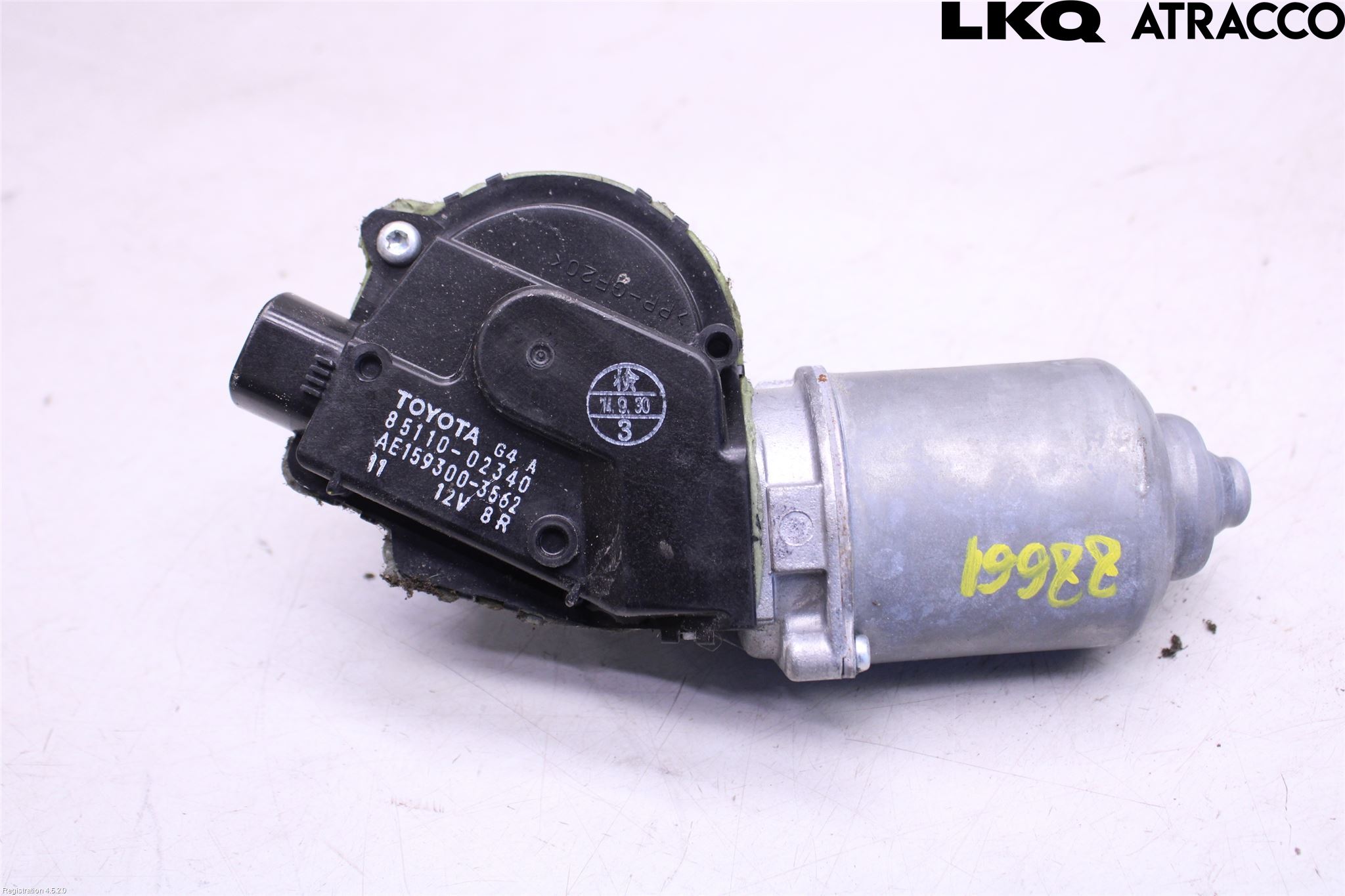 Toyota AURIS 13-19 Torkarmotor Vindruta