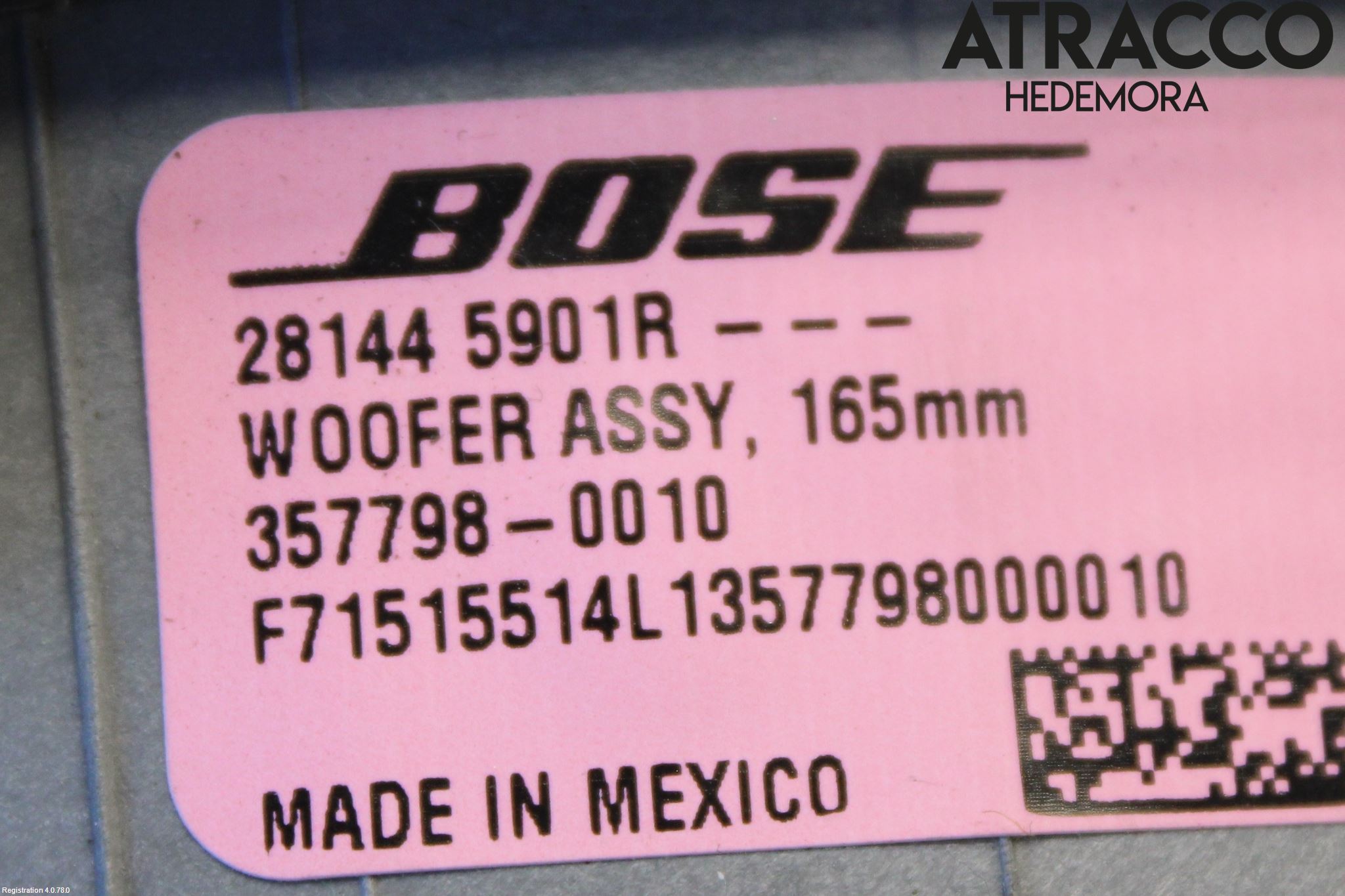 Renault ESPACE 15-23 Högtalare