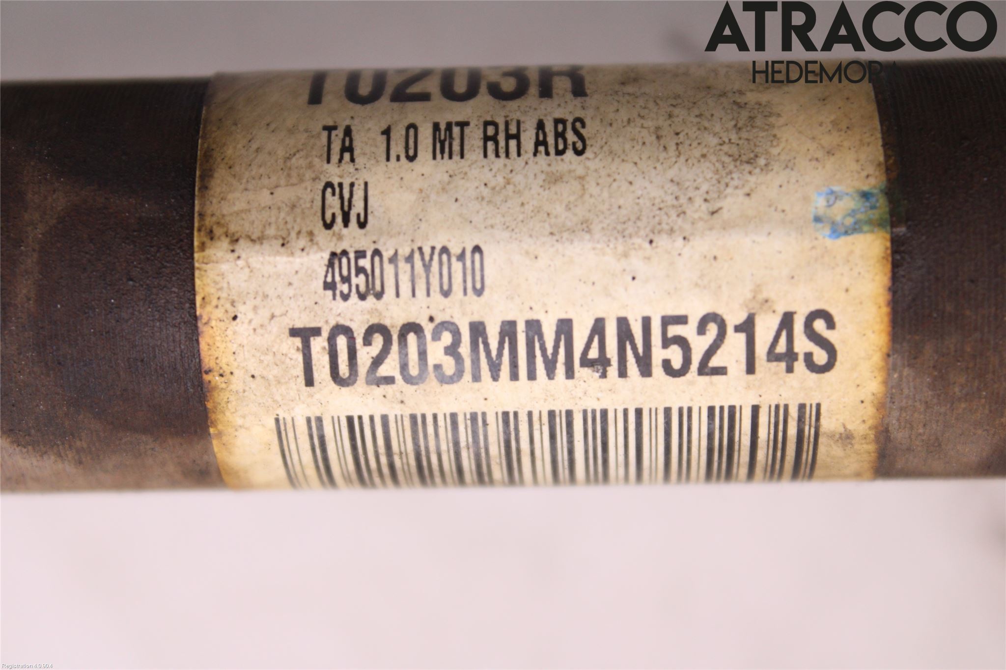 Kia PICANTO 12-17 Drivaxel Fram Höger