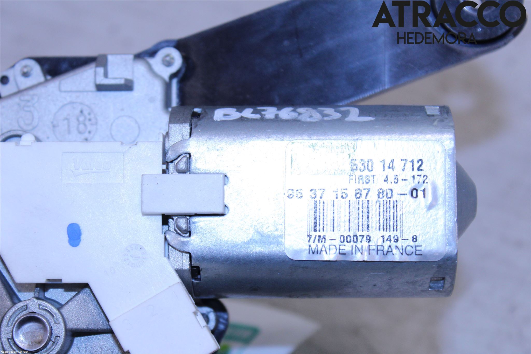 Mopedbil Ligier LIGIER JS 50 Torkarmotor Baklucka