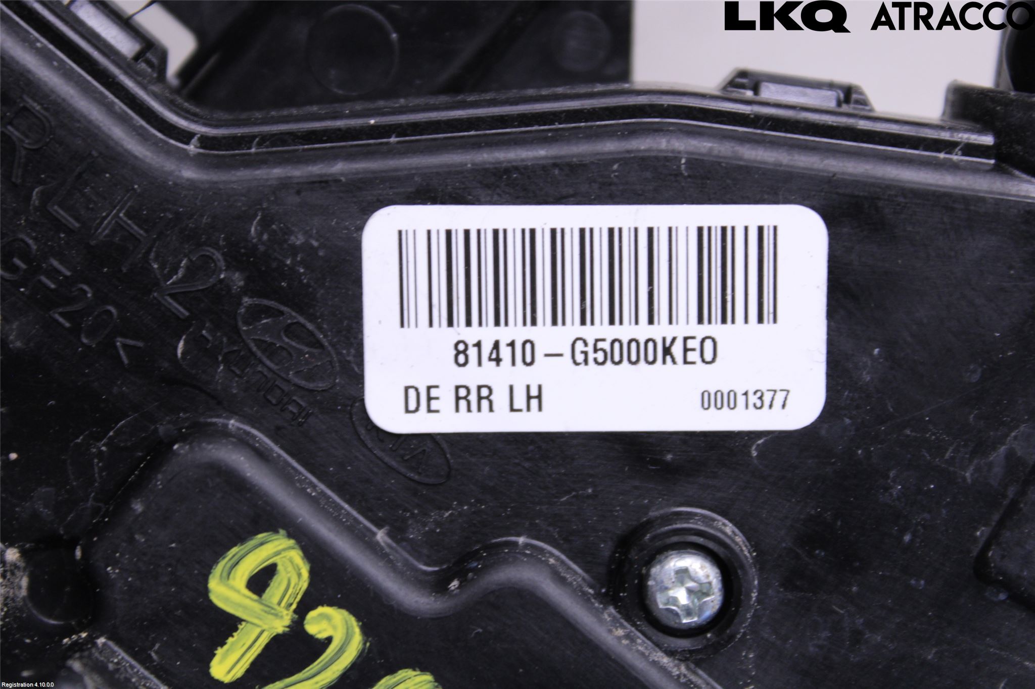 Kia NIRO (DE) 17-22 Låskista-Dörrlås