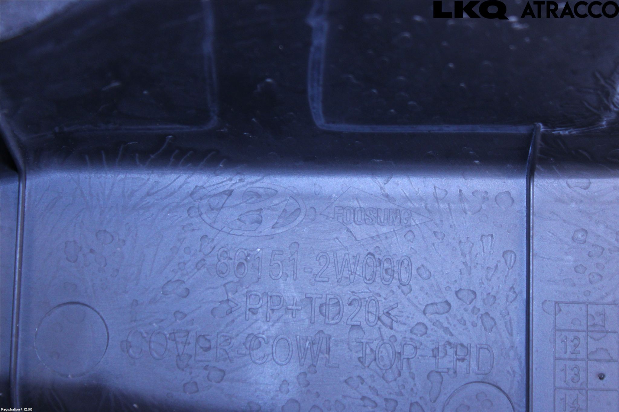 Hyundai SANTA FE 13-18 Torpedplåt-Torpedplast