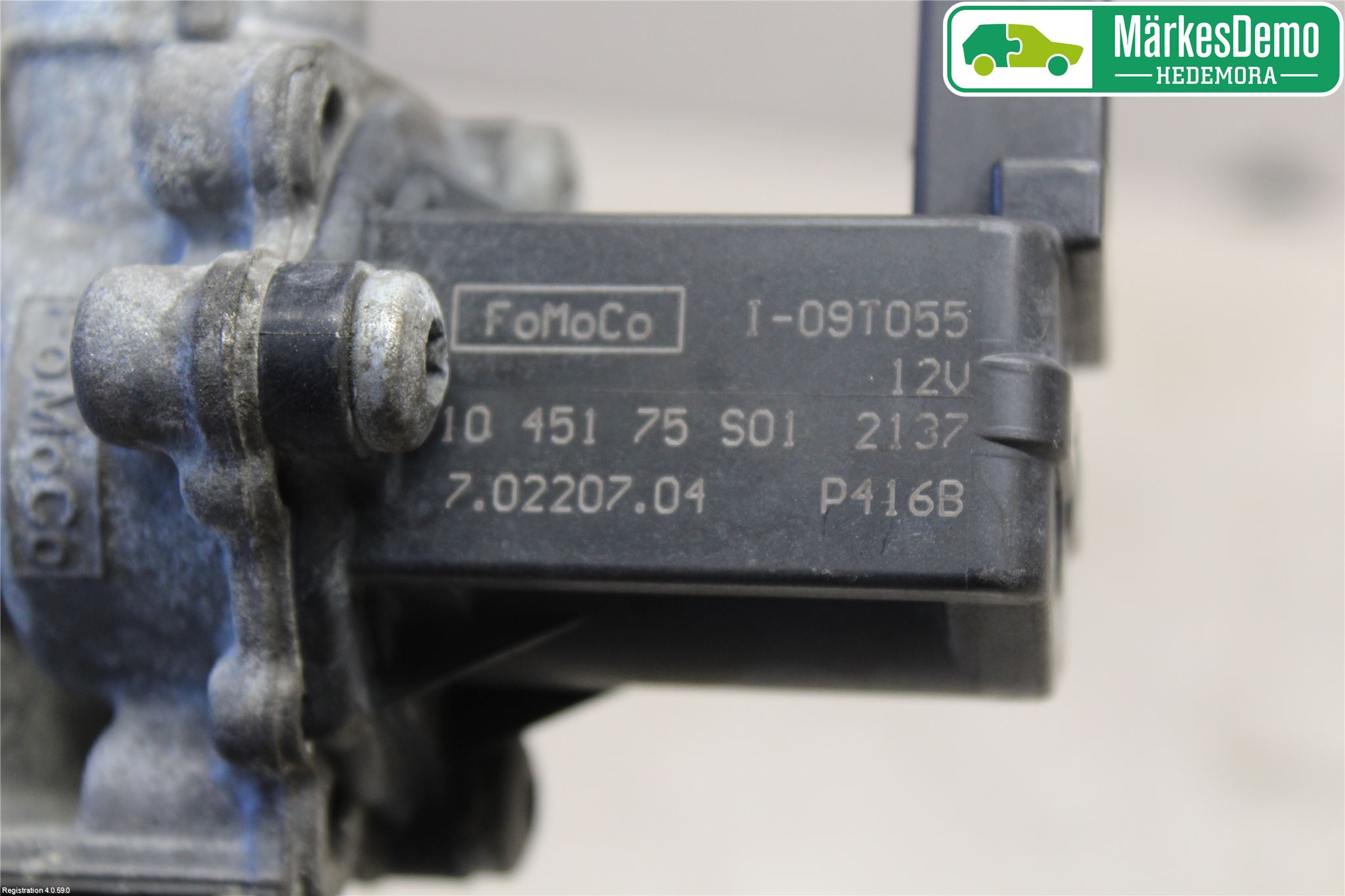 Jaguar XF 08-15 Magnetventil Laddtryck