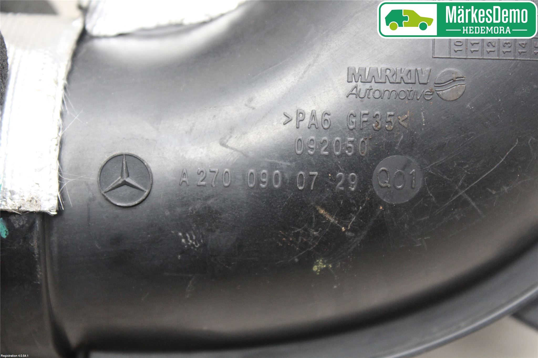 Mercedes-Benz MB B-KLASS (W246/W242) 12-19 Injgummibälg-Slang