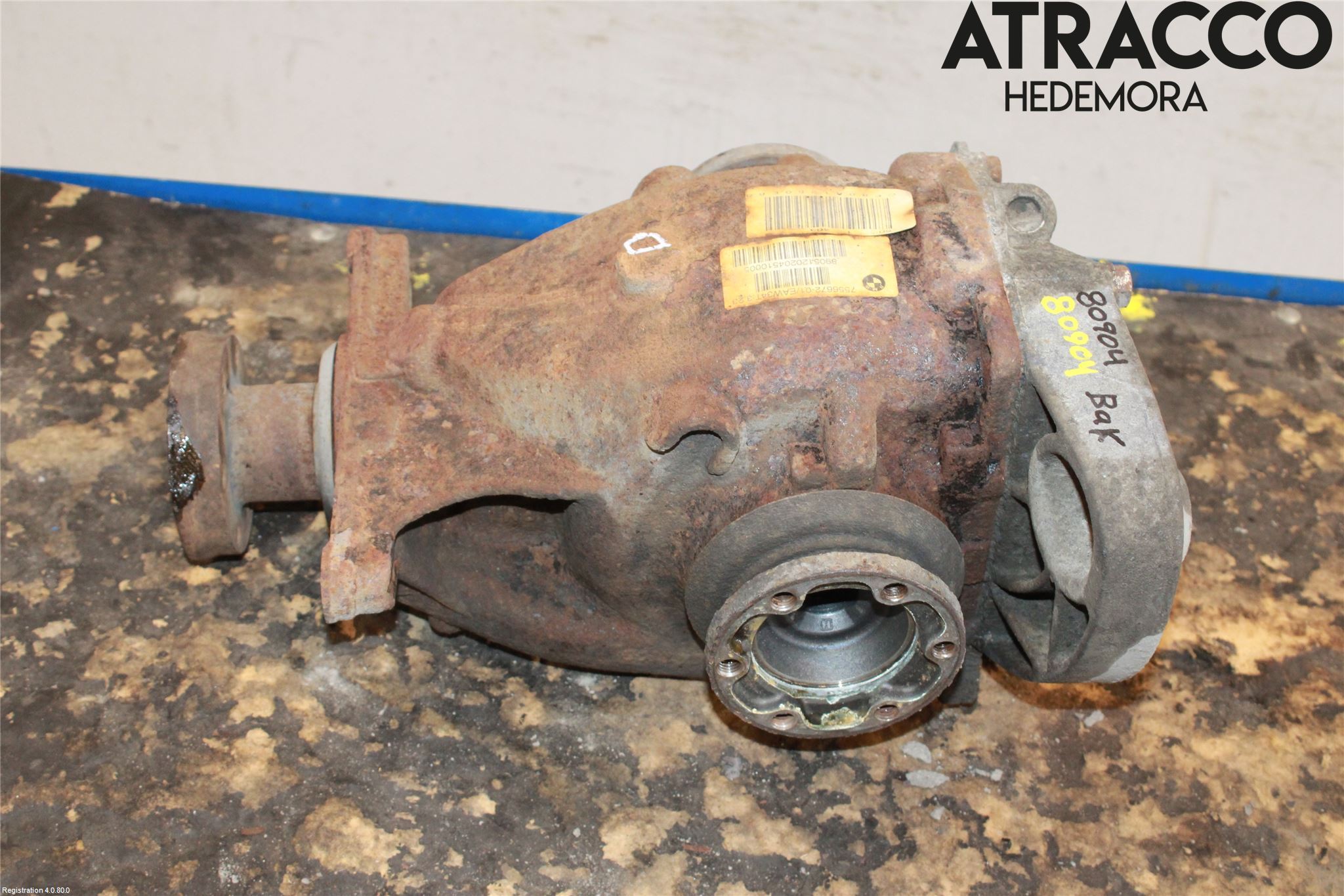 BMW 5 E60/61 Sed/Tou 02-10 Bakväxel-Diff