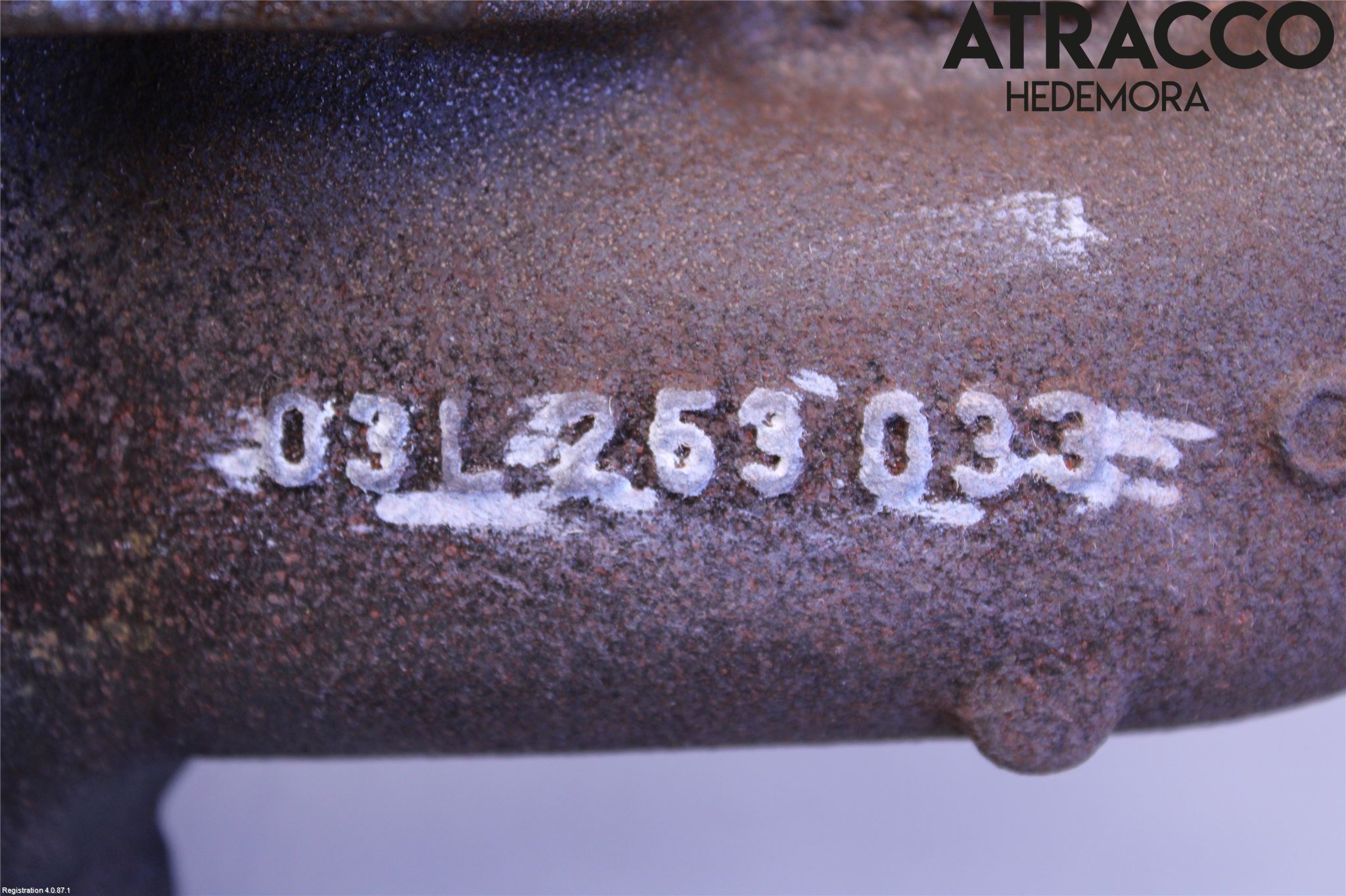 Audi A4/S4 08-11 Grenrör Avgas