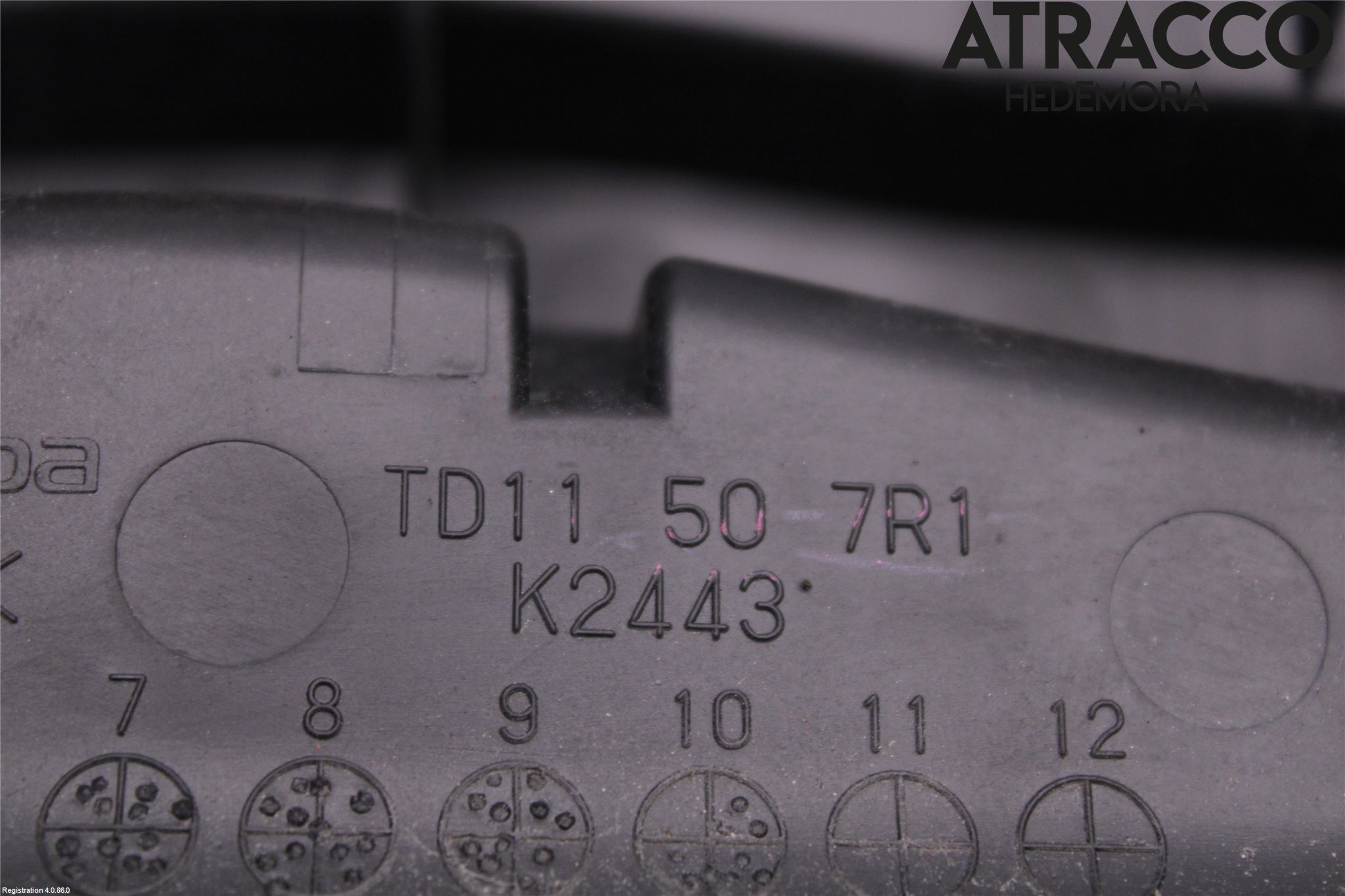 Mazda CX-9 Torpedplåt-Torpedplast