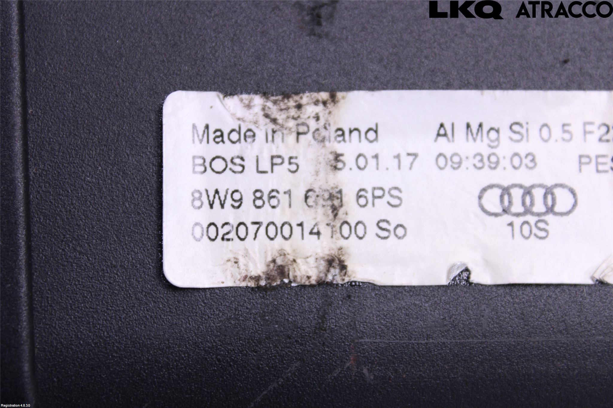 Audi A4/S4 B9 16-19 Lastnät