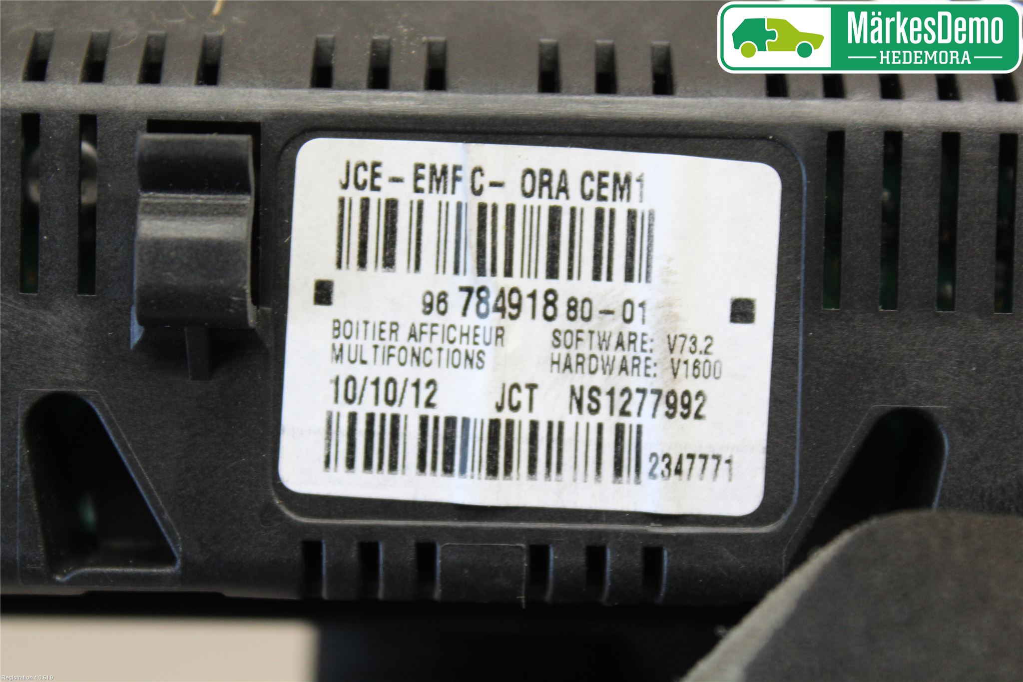 Peugeot 3008 09-16 Färddator