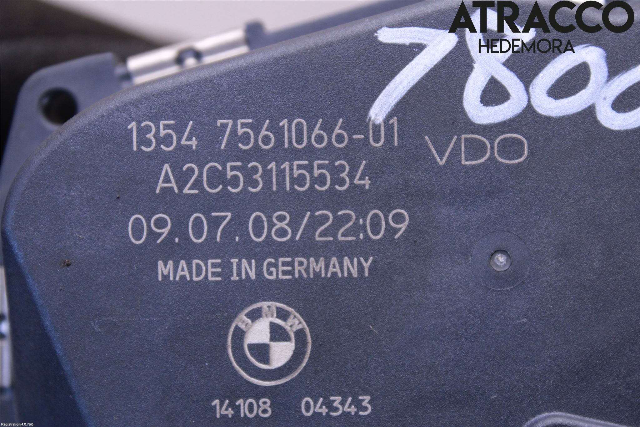 BMW 1 E87/81 5D/3D 03-11 Injspjällhus