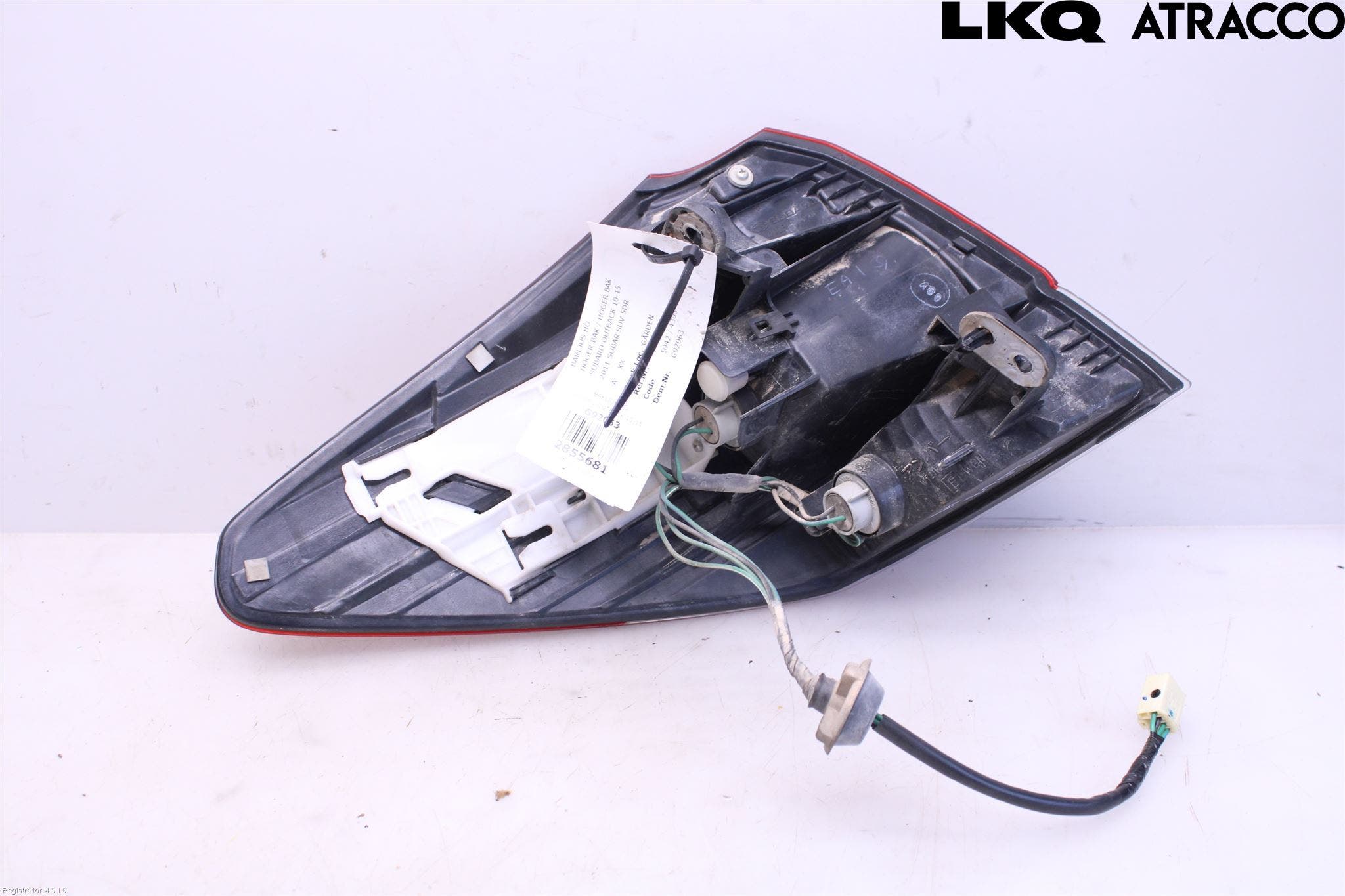 Subaru OUTBACK 10-15 Bakljus Höger