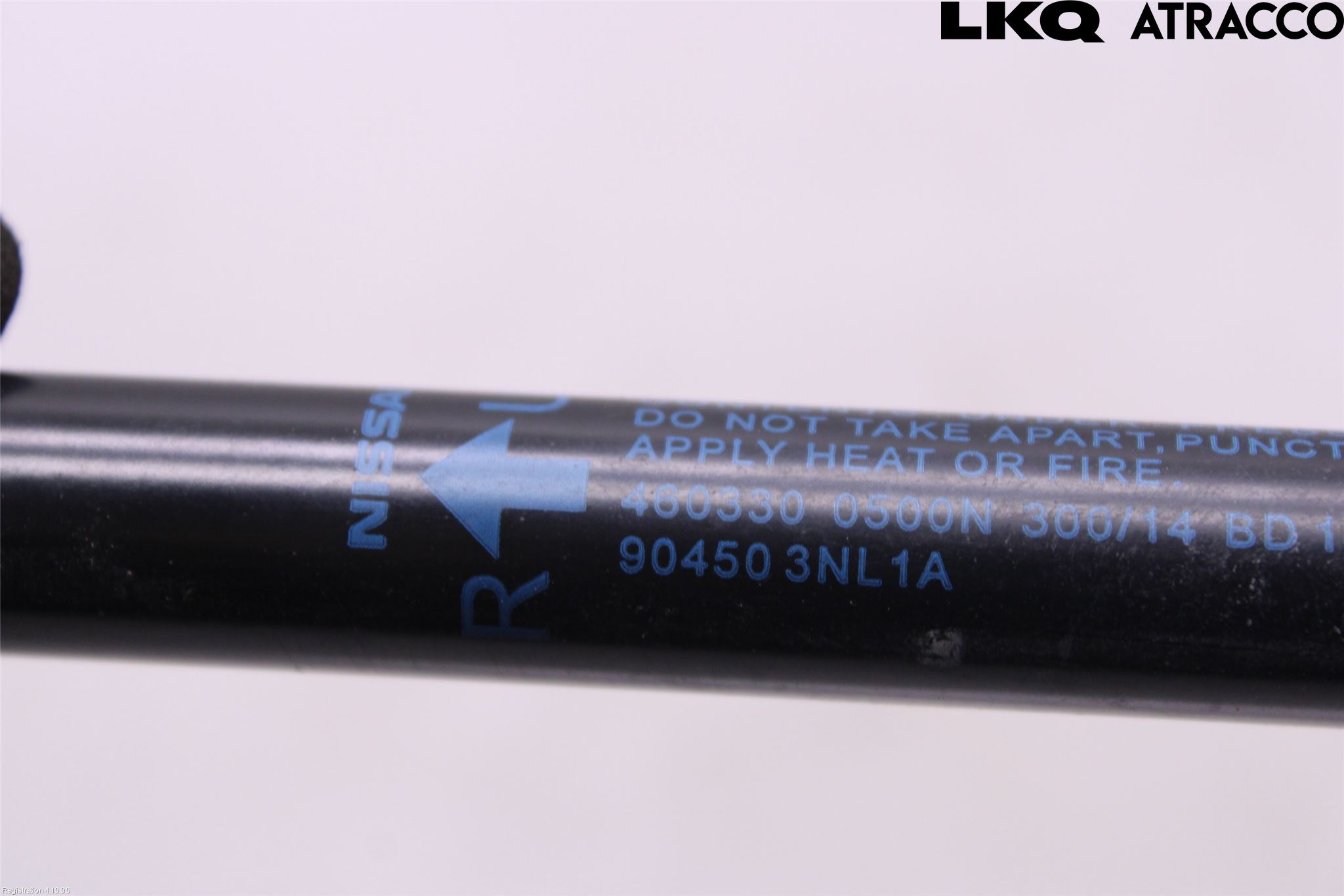 Nissan LEAF 11-17 Gasfjäder Baklucka