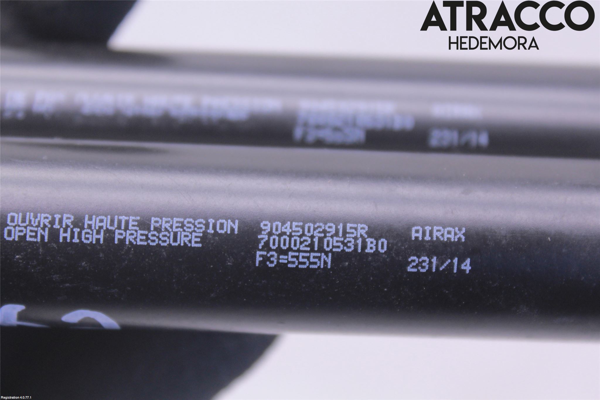 Renault ZOE/E-TECH 13- Gasfjäder Baklucka