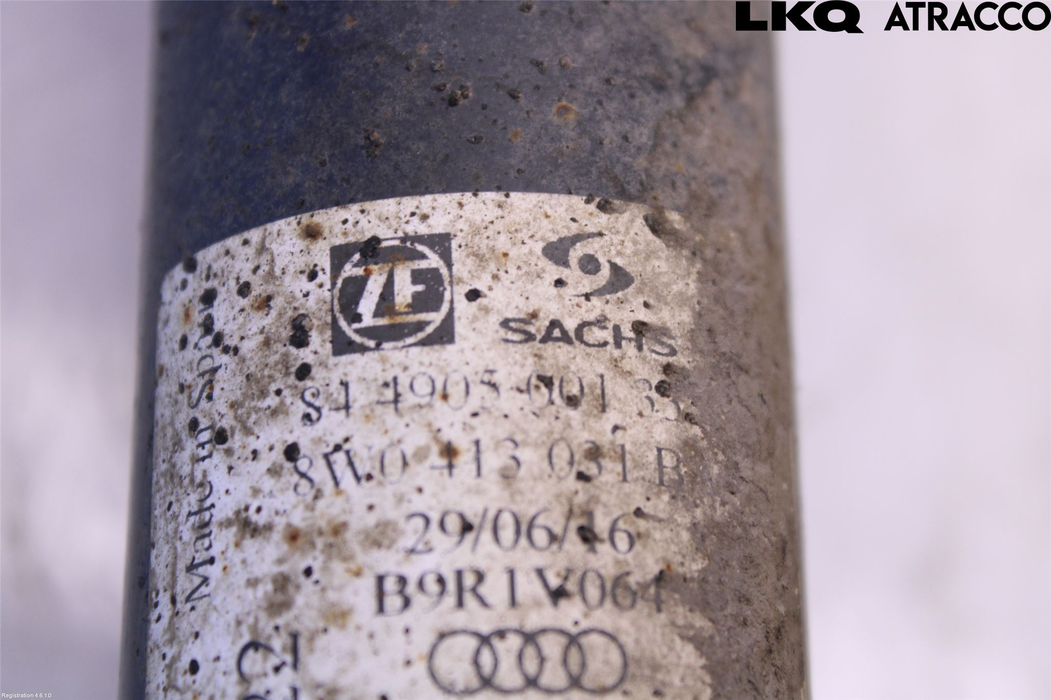 Audi A4/S4 B9 16-19 Fjäderben Fram Vänster