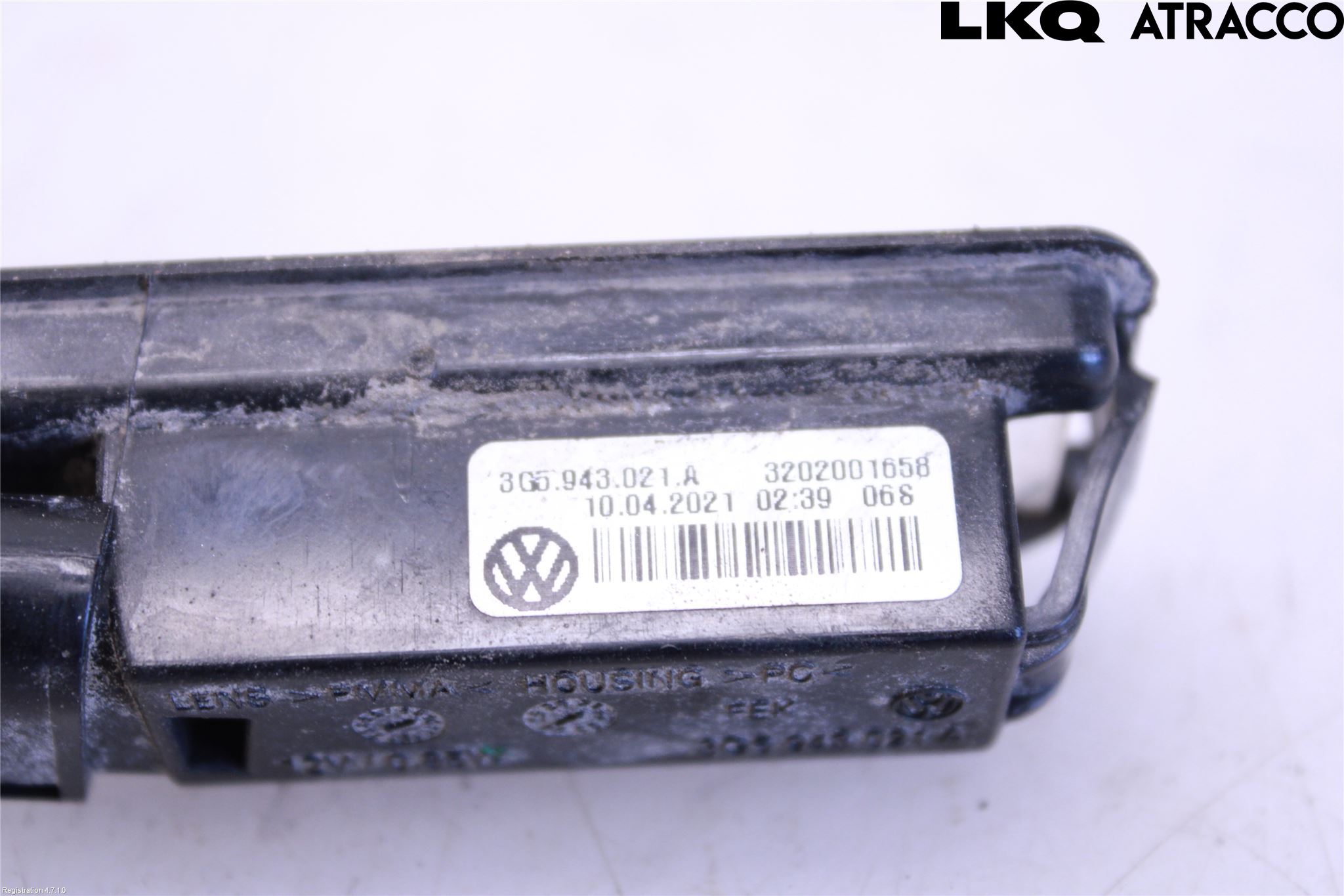 Volkswagen VW GOLF / E-GOLF VIII 20- Skylt Belysning