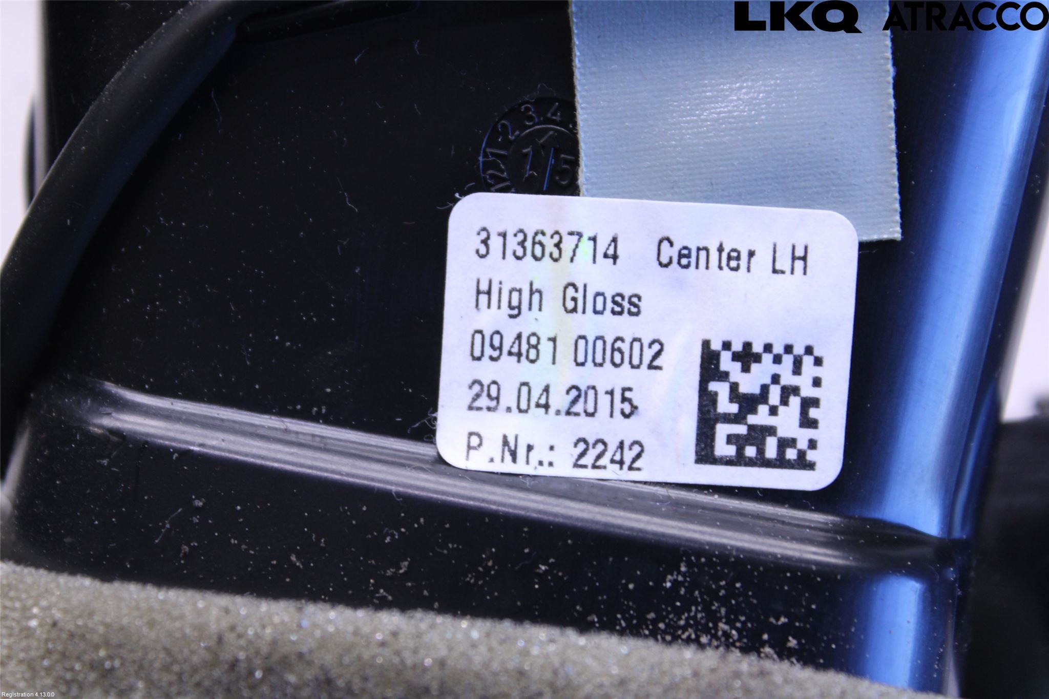 Volvo XC90/RECHARGE 16- Defrosterkanal-Munstycke