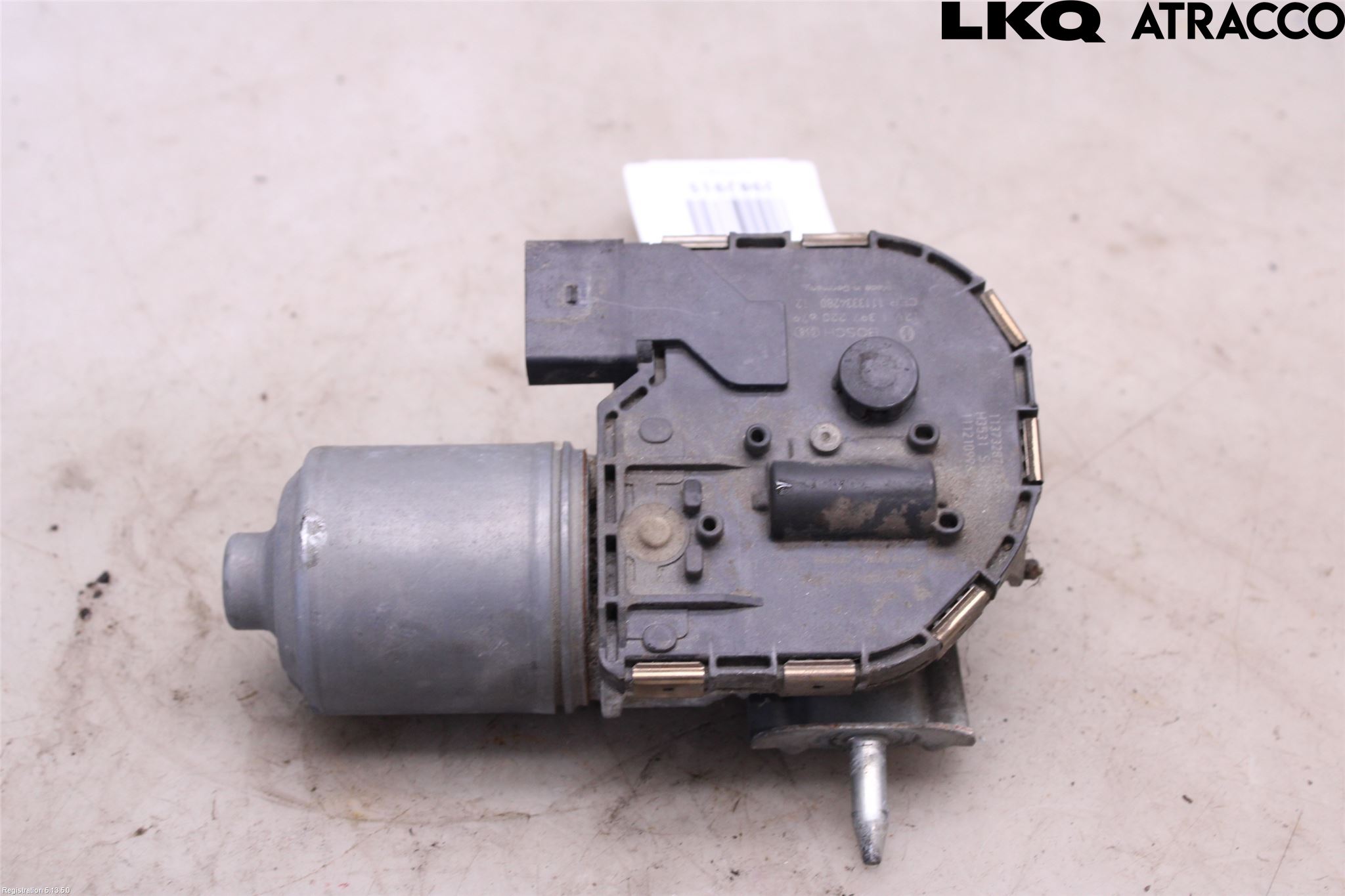 Audi A3/S3 05-13 Torkarmotor Vindruta