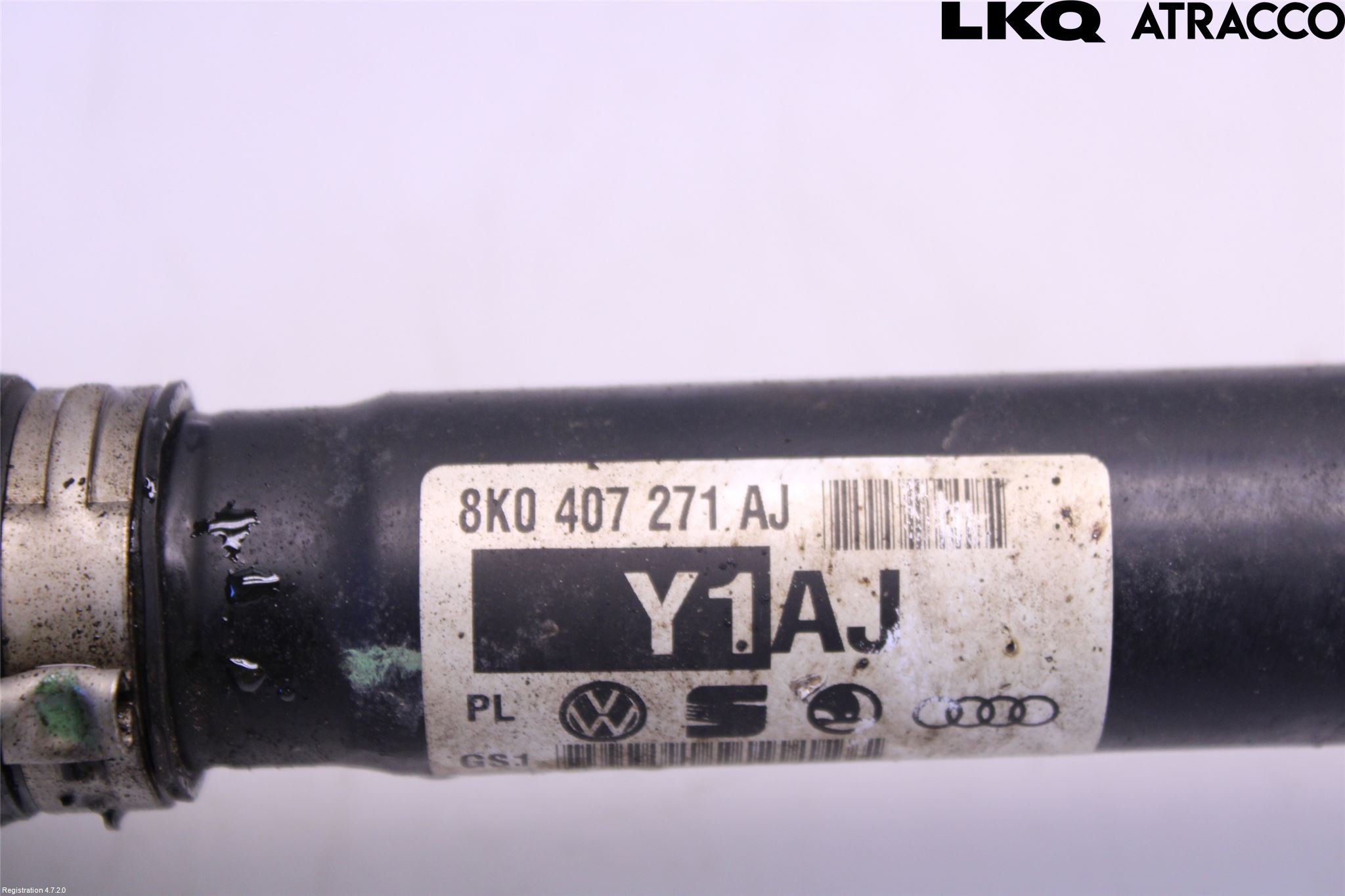 Audi A4/S4 08-11 Drivaxel Fram Vänster