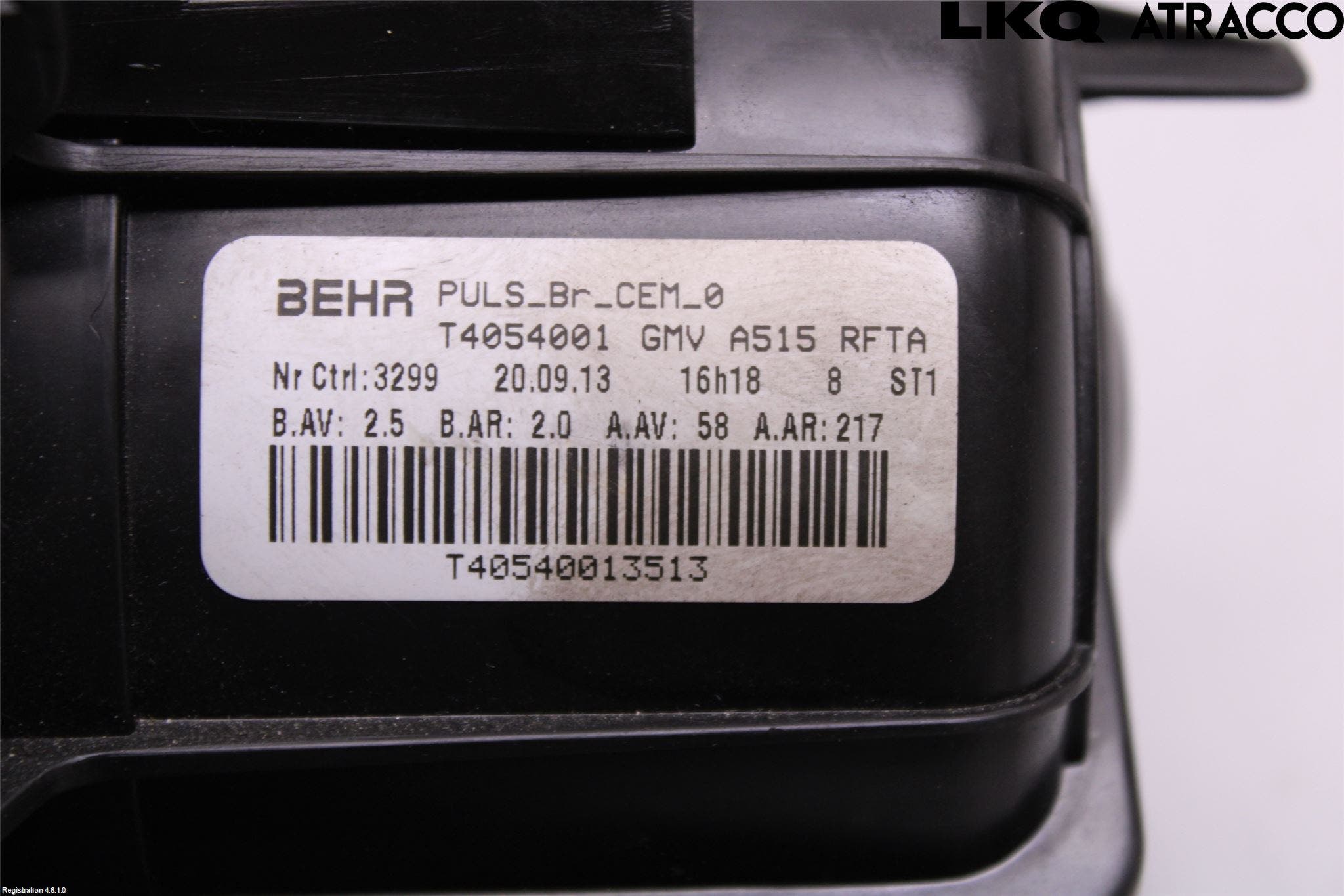 Citroen DS3 Ac Värmefläkt