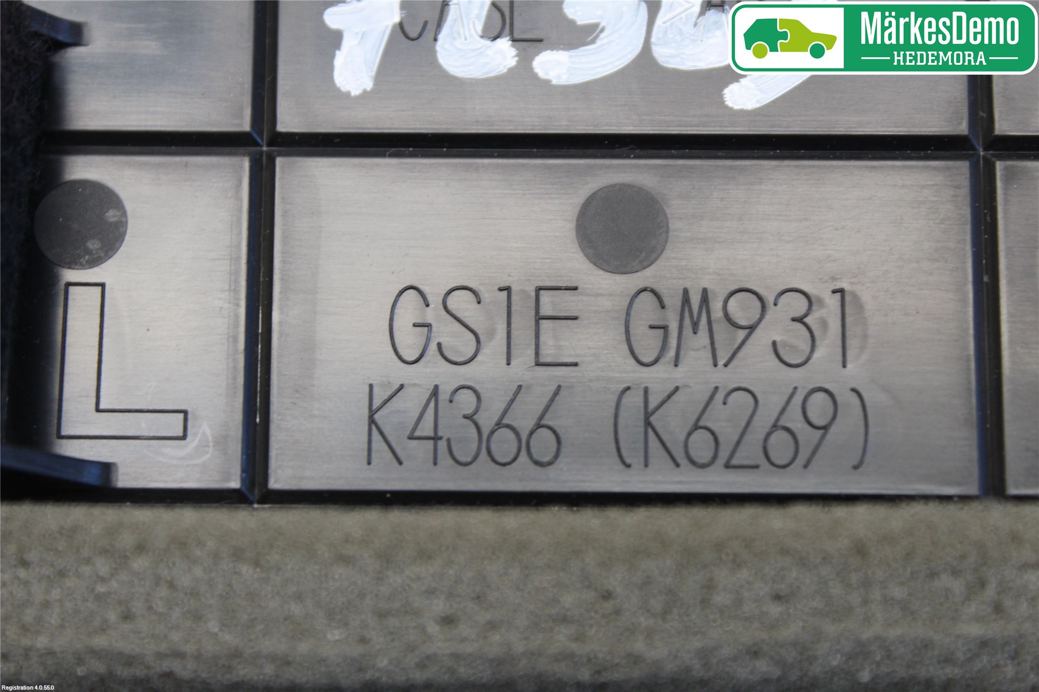 Mazda 6 08-13 Defrosterkanal-Munstycke