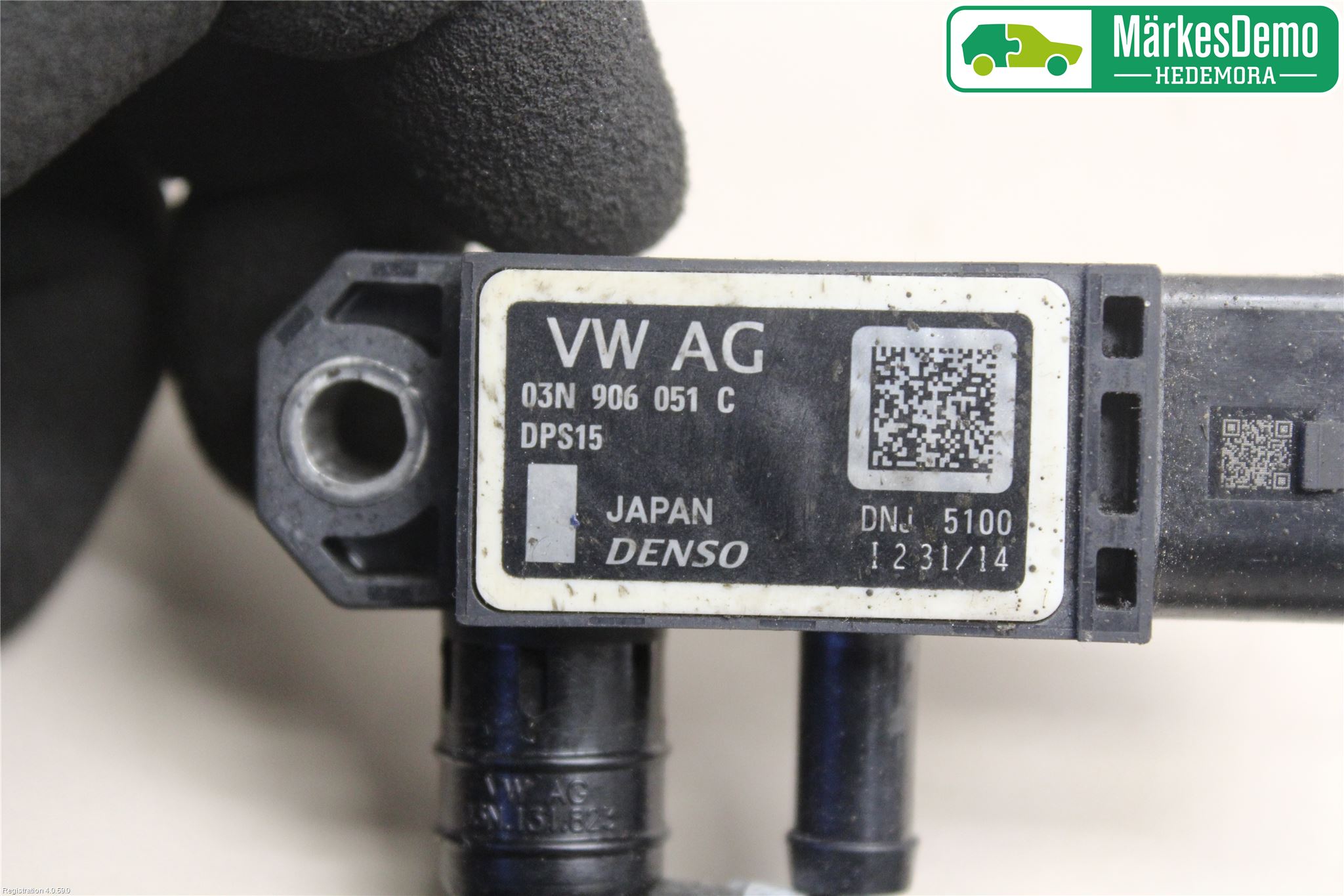 Volkswagen VW PASSAT 15-19 Givare Temp-Tryck Avgas
