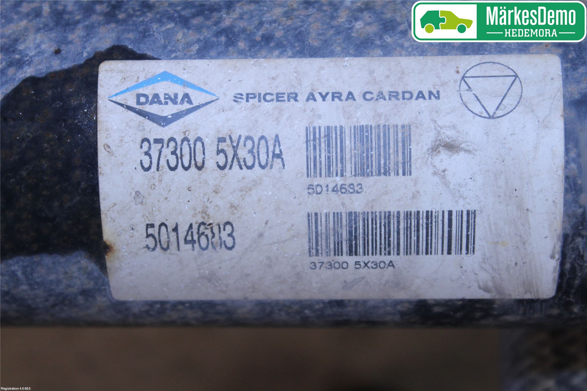 Nissan NAVARA 05-16 Mellanaxel Bakre