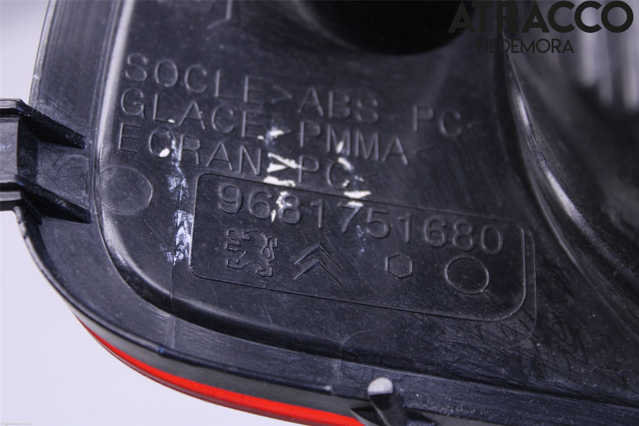 Citroen C3 PICASSO Dimljus/Reflex Bak