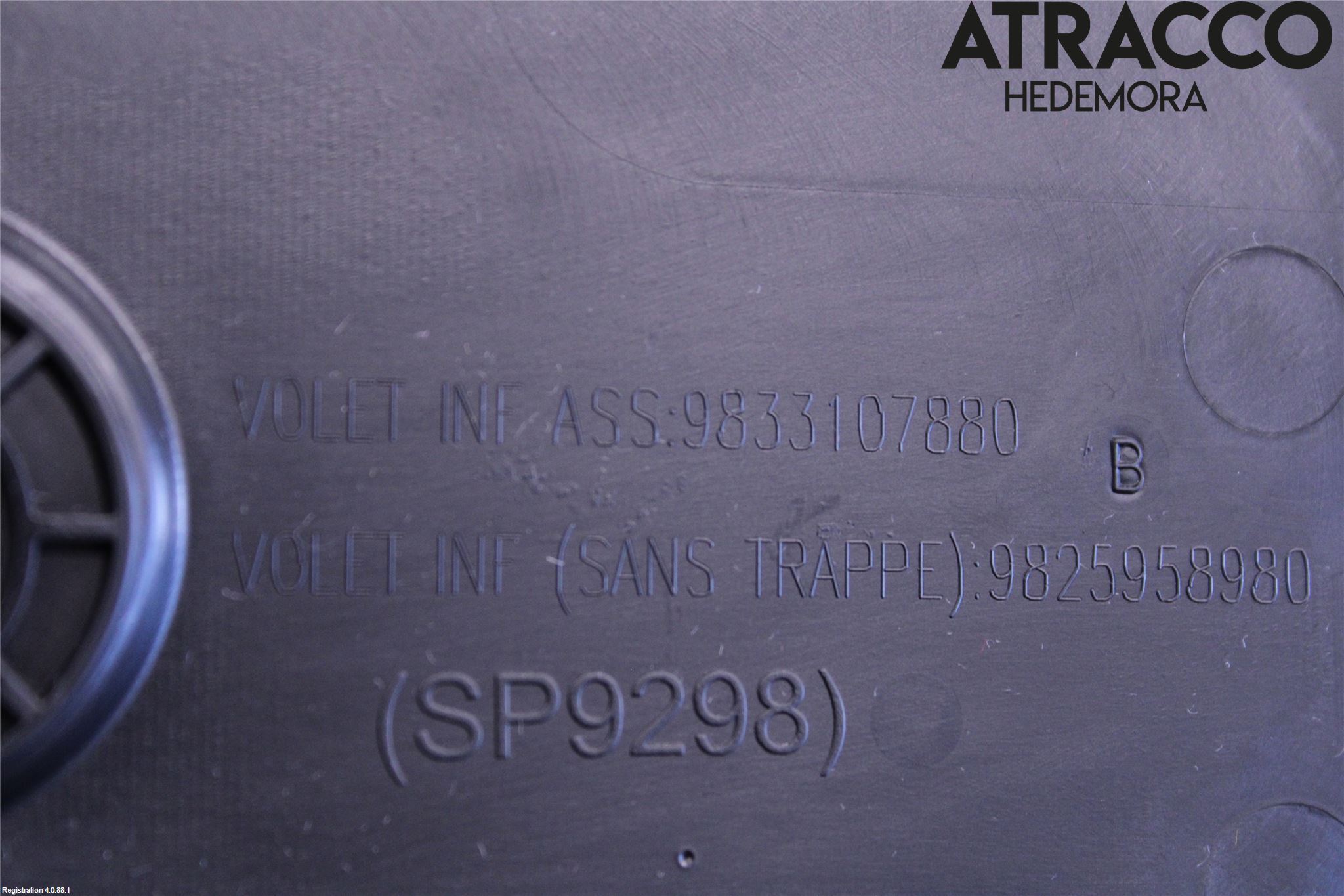 Peugeot 2008/E-2008 20- Inredning Bakluckeklädsel