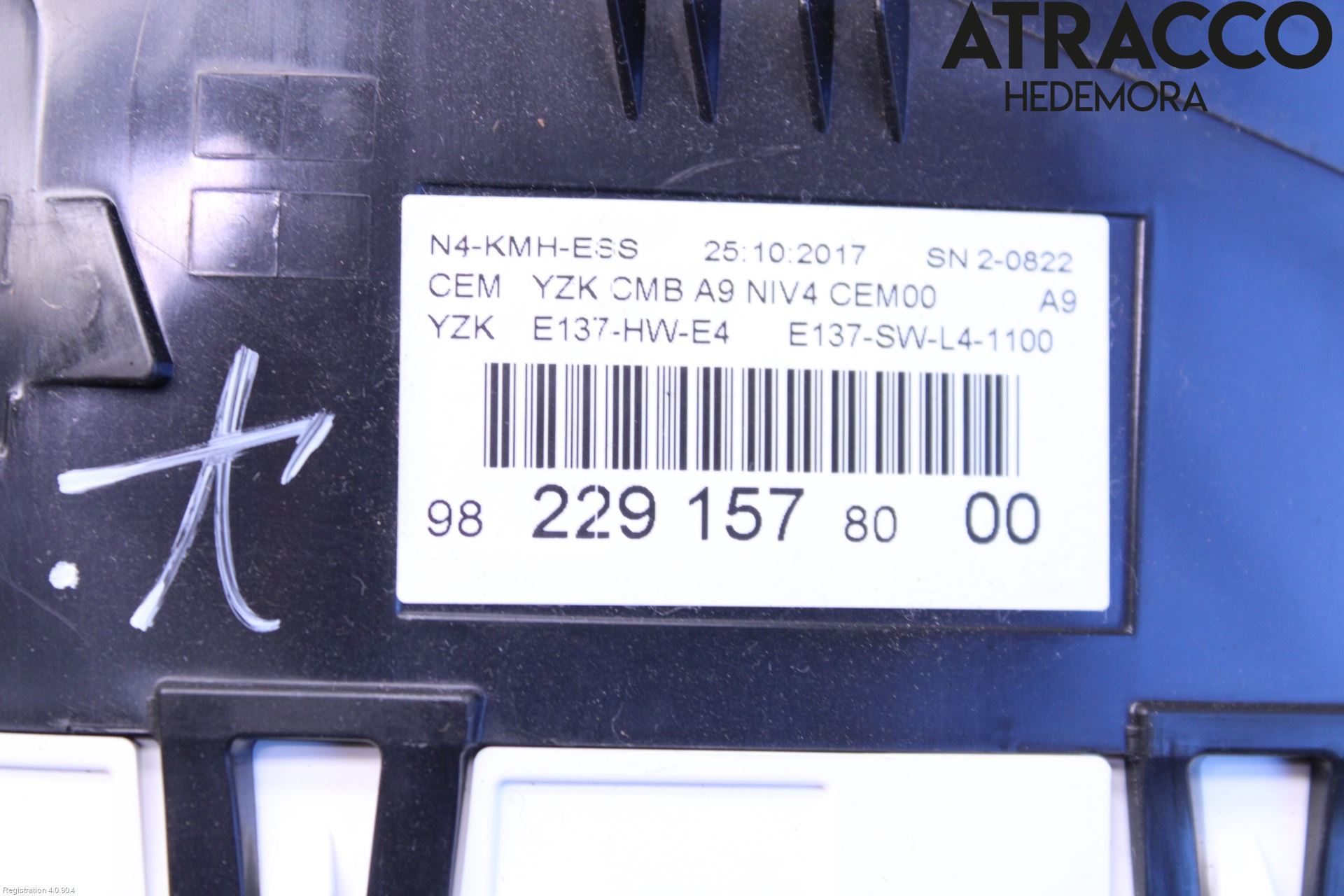 Peugeot 2008 13-20 Instrument Komb