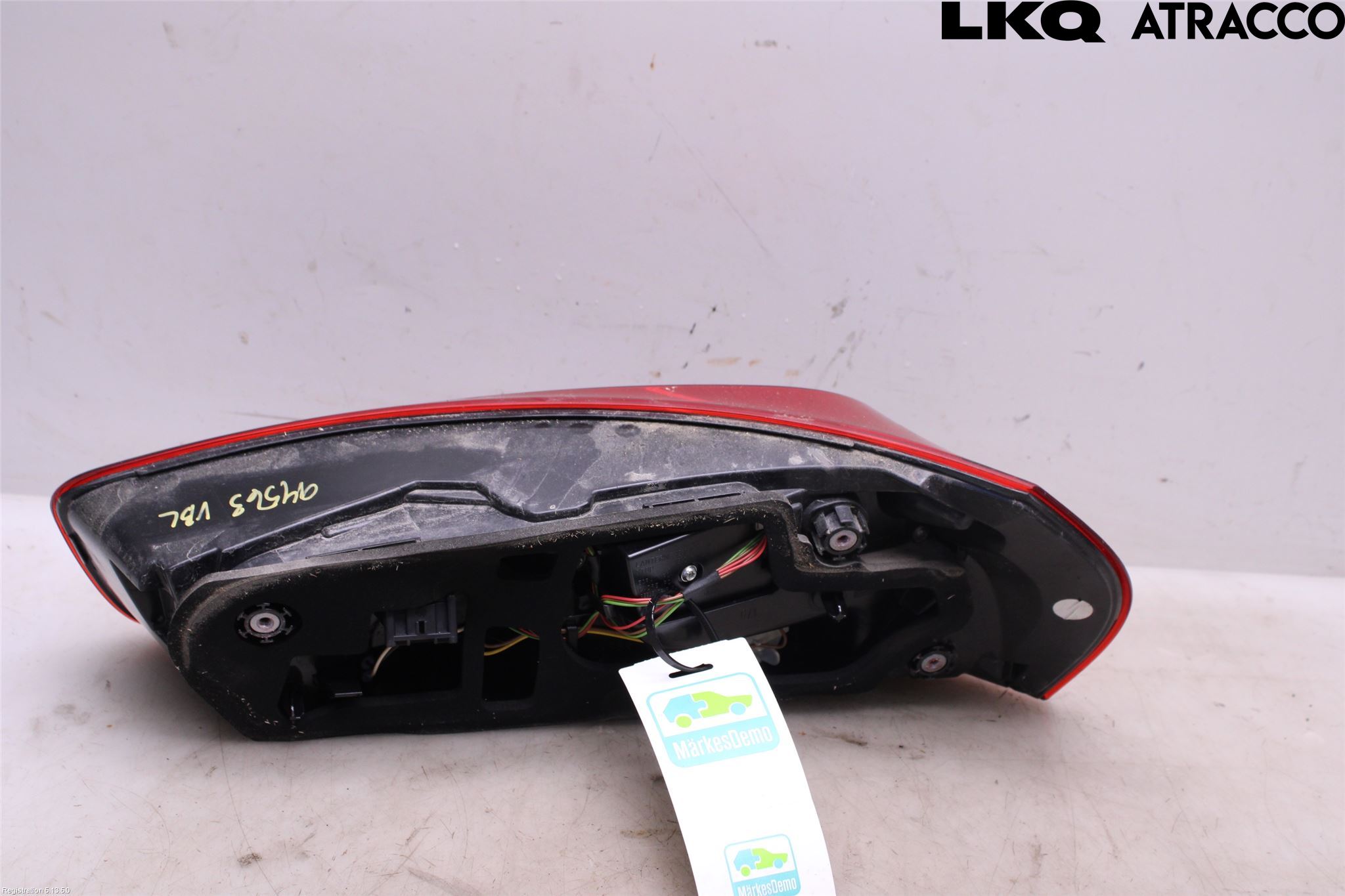 Citroen C4 GRAND PICASSO 14-18 Bakljus Lucka Vä