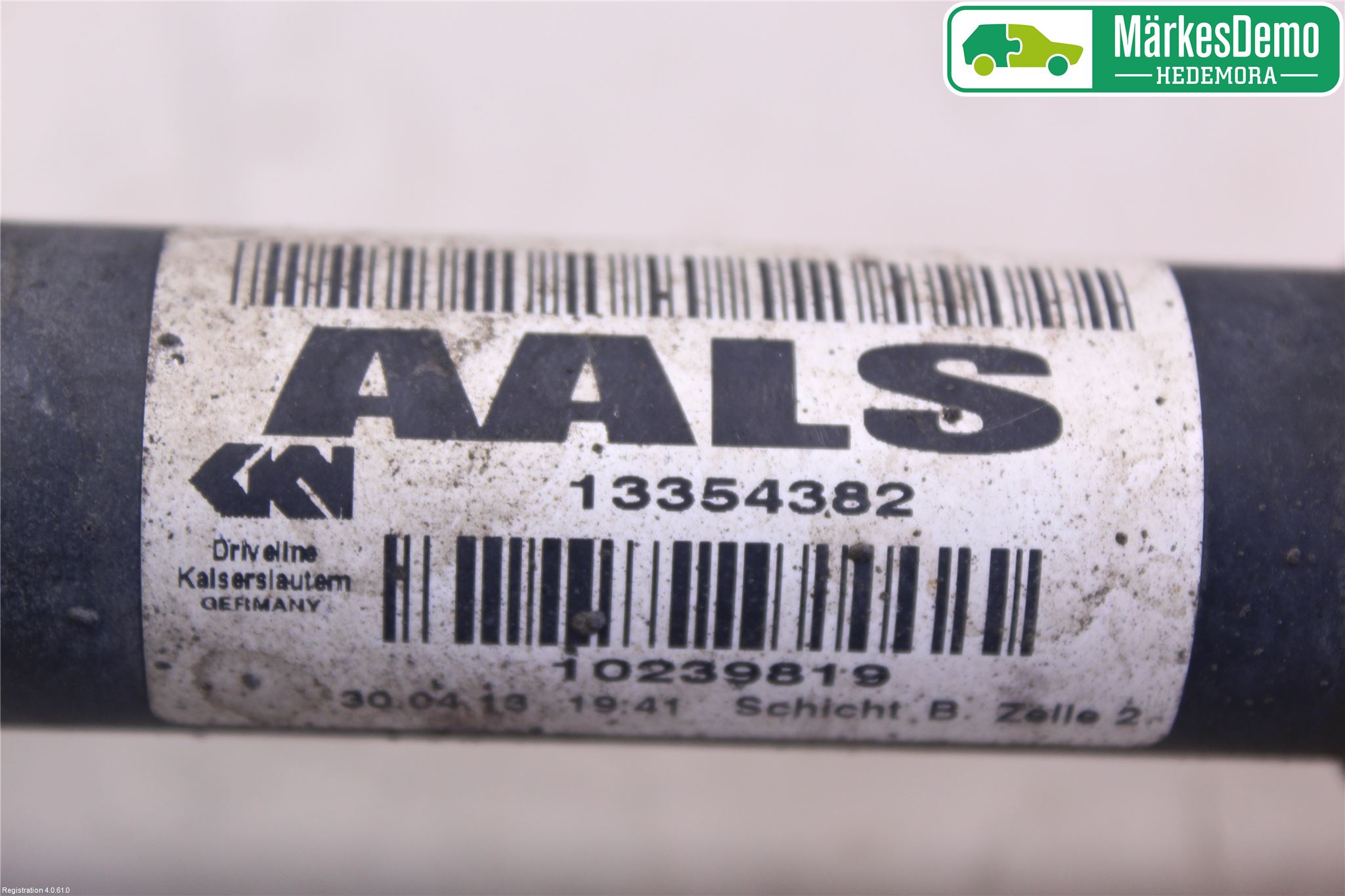 Opel ASTRA J 10-15 Drivaxel Fram Vänster