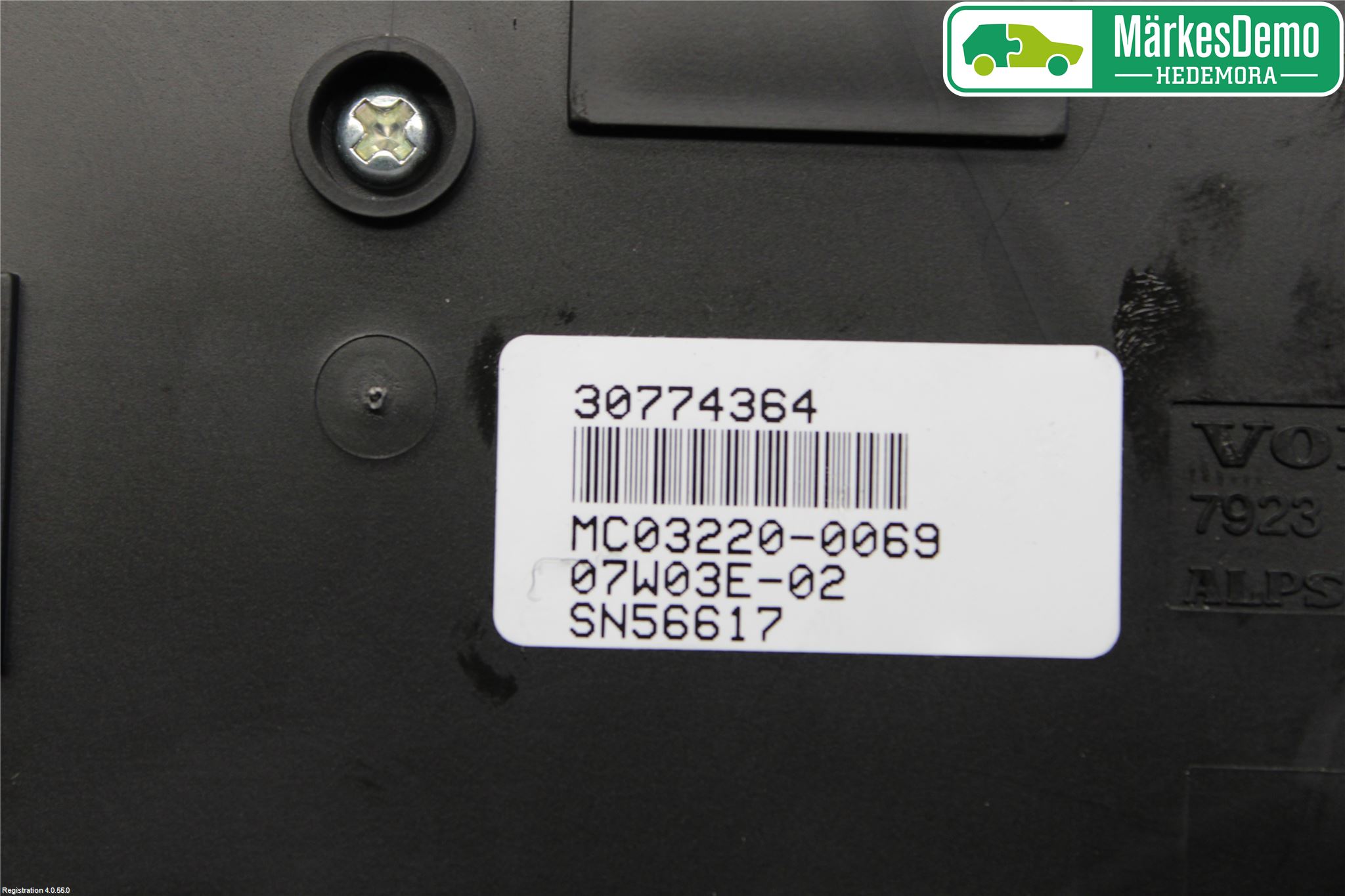 Volvo S80 07-13 Ac Styrenhet Ac Manöveren