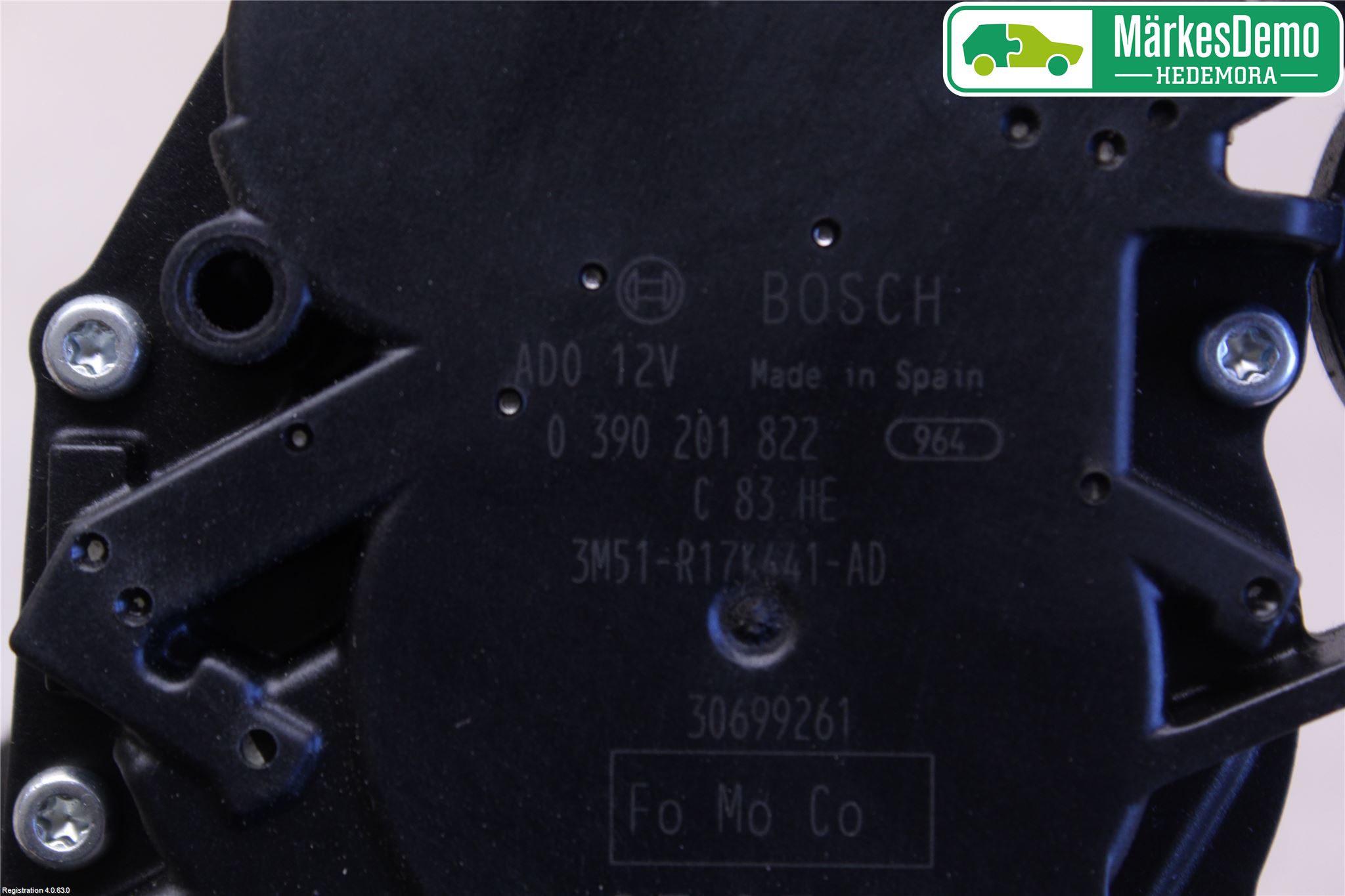 Ford FOCUS C-MAX I 03-06 Torkarmotor Baklucka