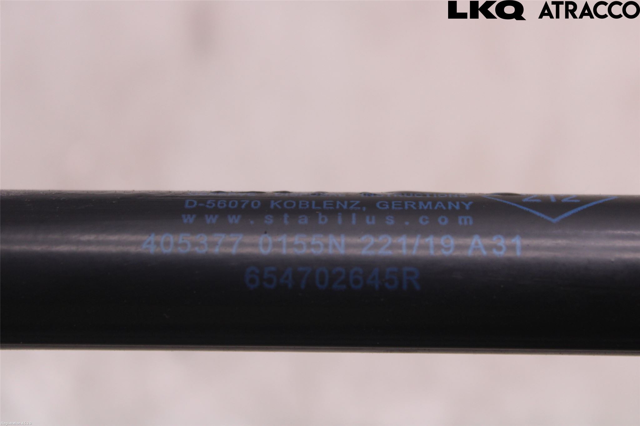 Dacia DUSTER 18-24 Gasfjäder Motorhuv