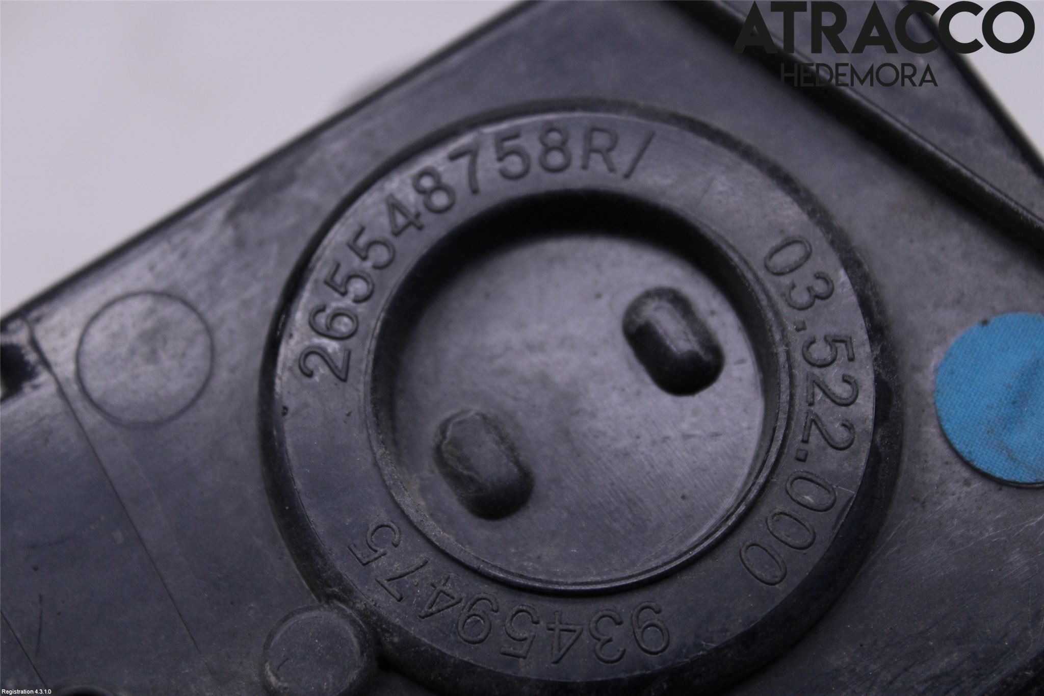 Opel VIVARO 15-19 Dimljus/Reflex Bak