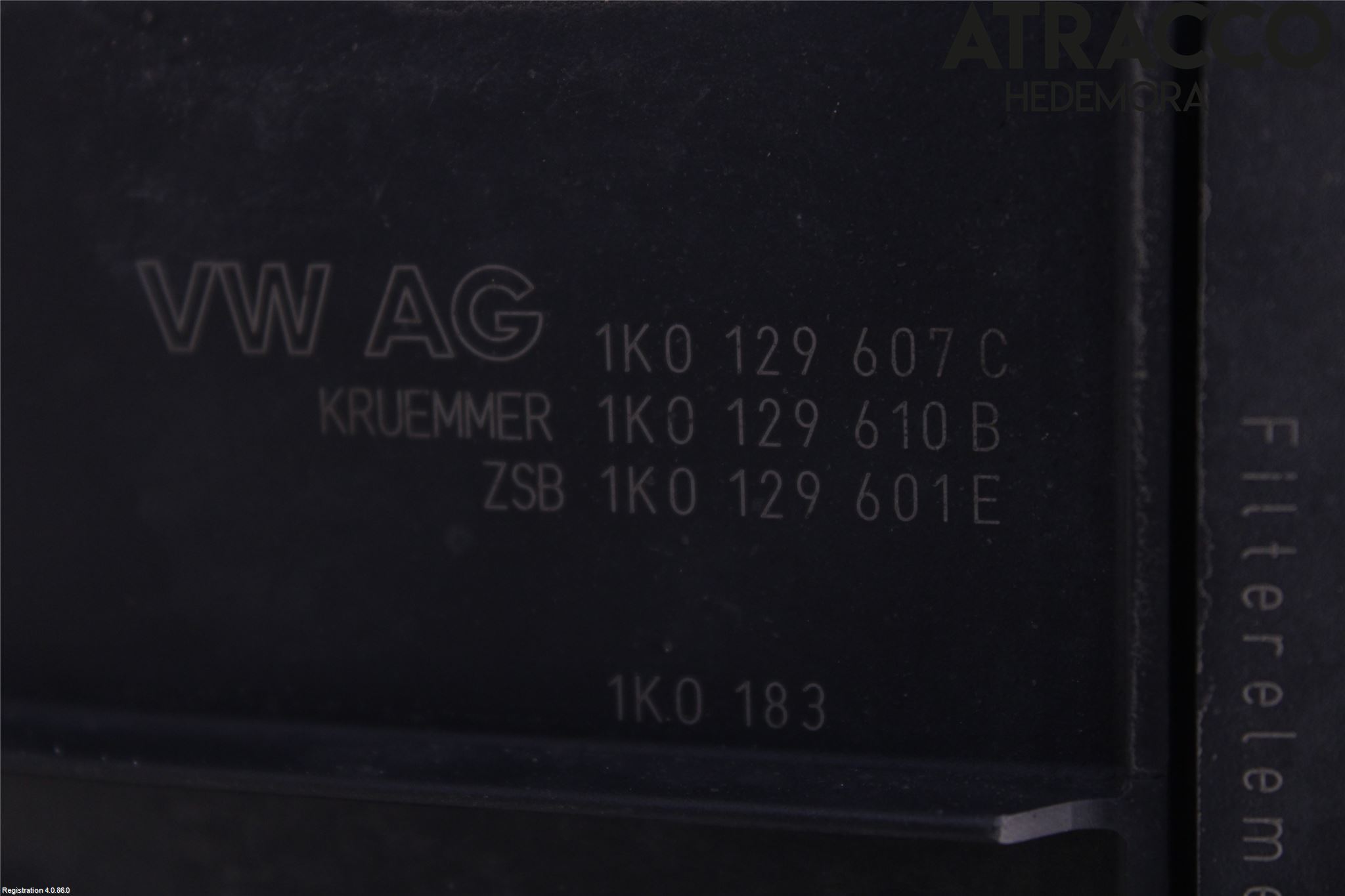 Volkswagen VW CADDY      04-10 Luftrenare