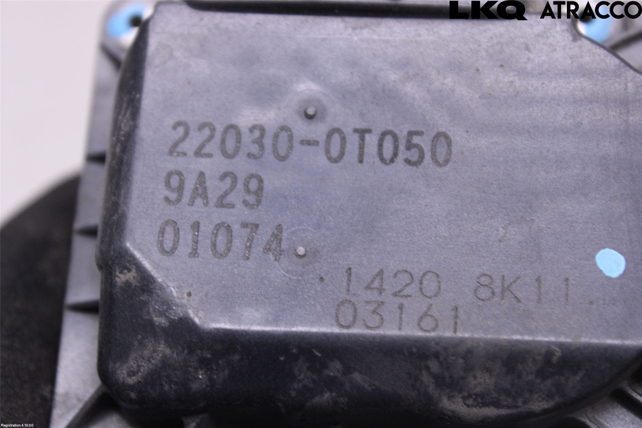 Toyota VERSO 09-18 Injspjällhus
