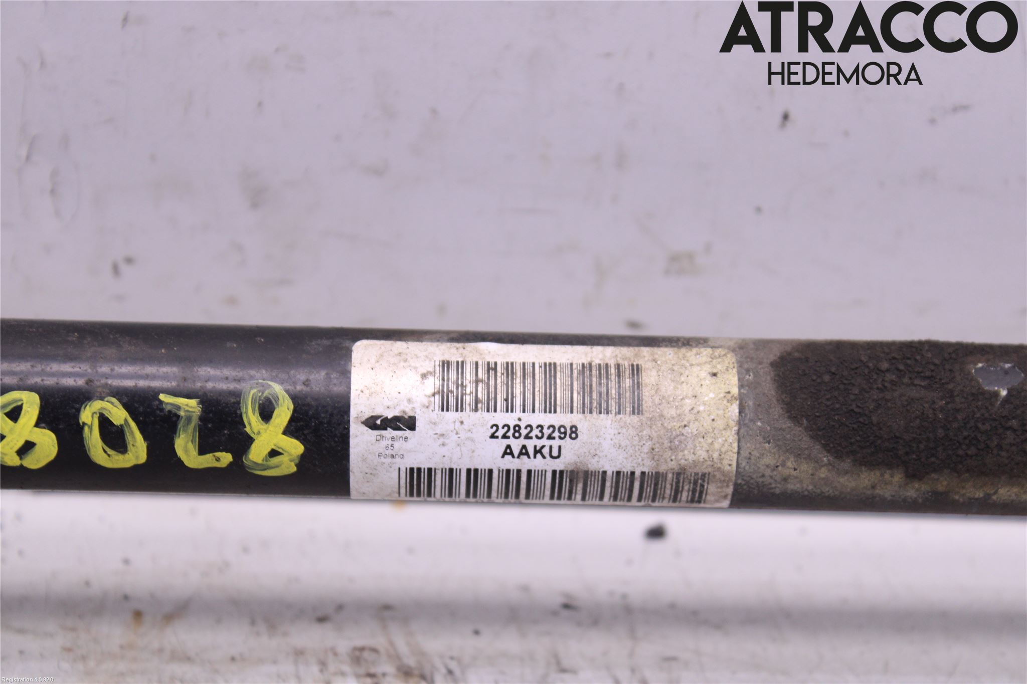 Opel INSIGNIA 09-16 Drivaxel Bak Höger