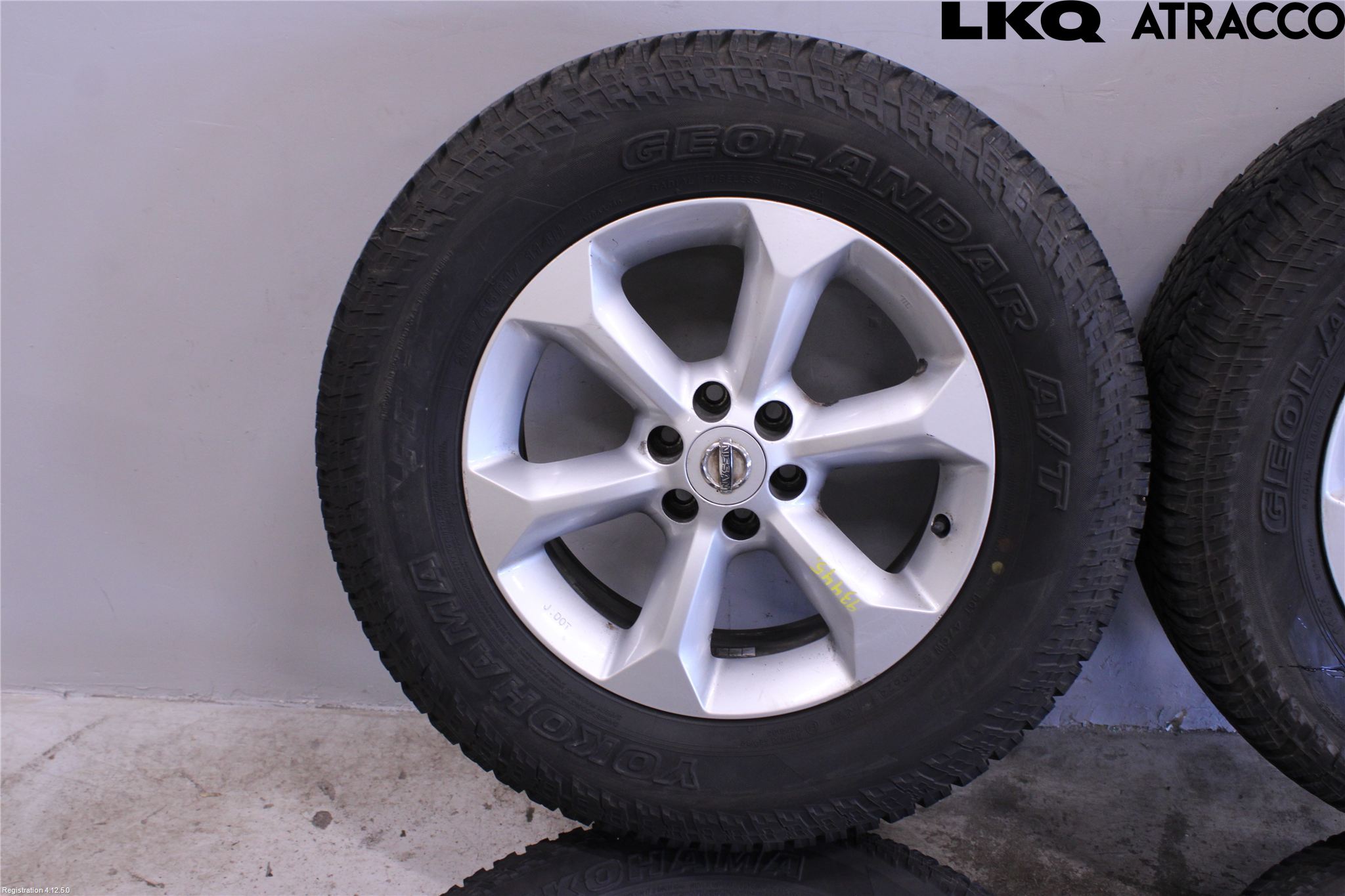 Nissan NAVARA 05-16 Vinterdäck Alumfälg 4St