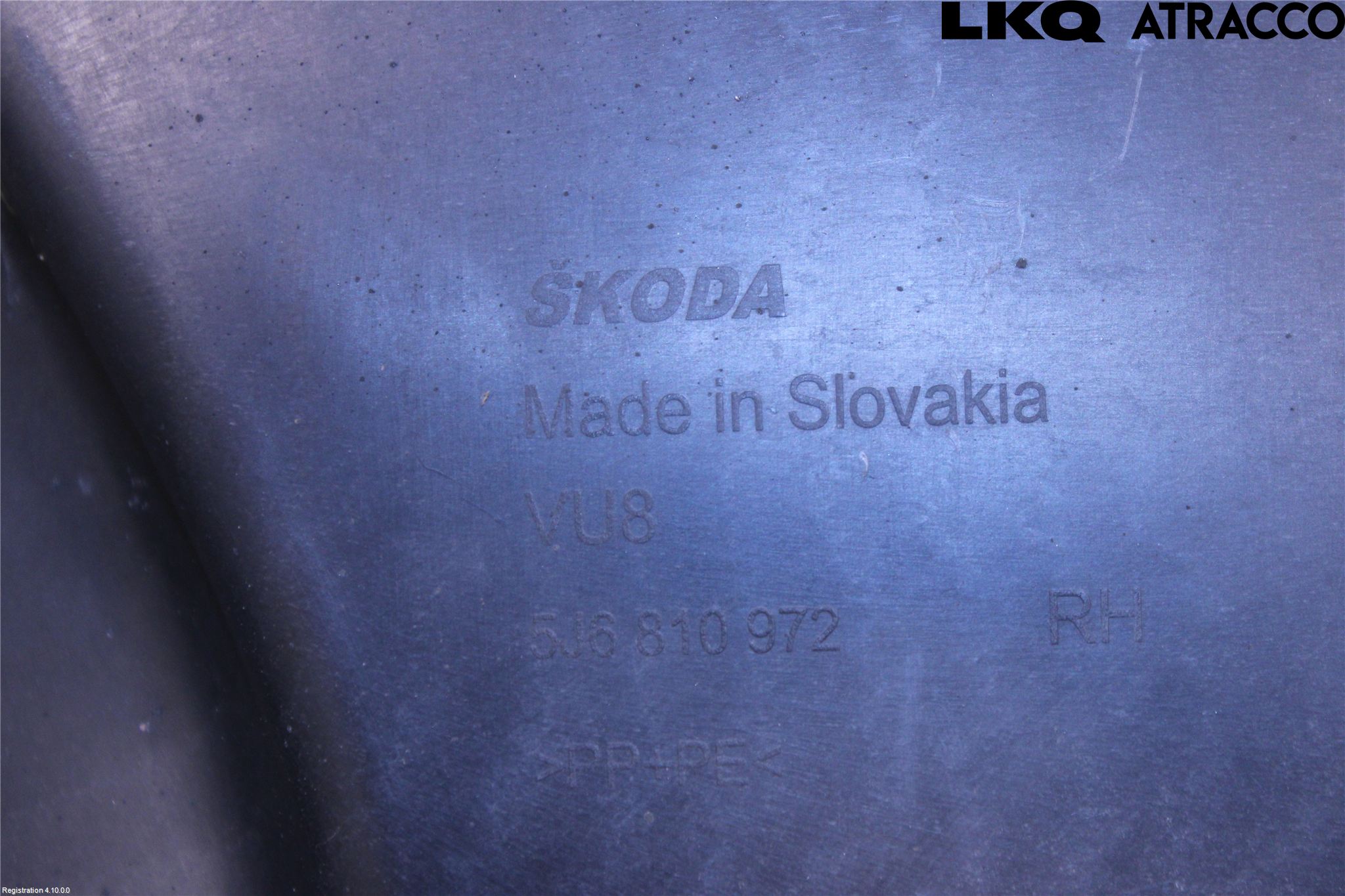 Skoda FABIA 07-14 Skärm Inner