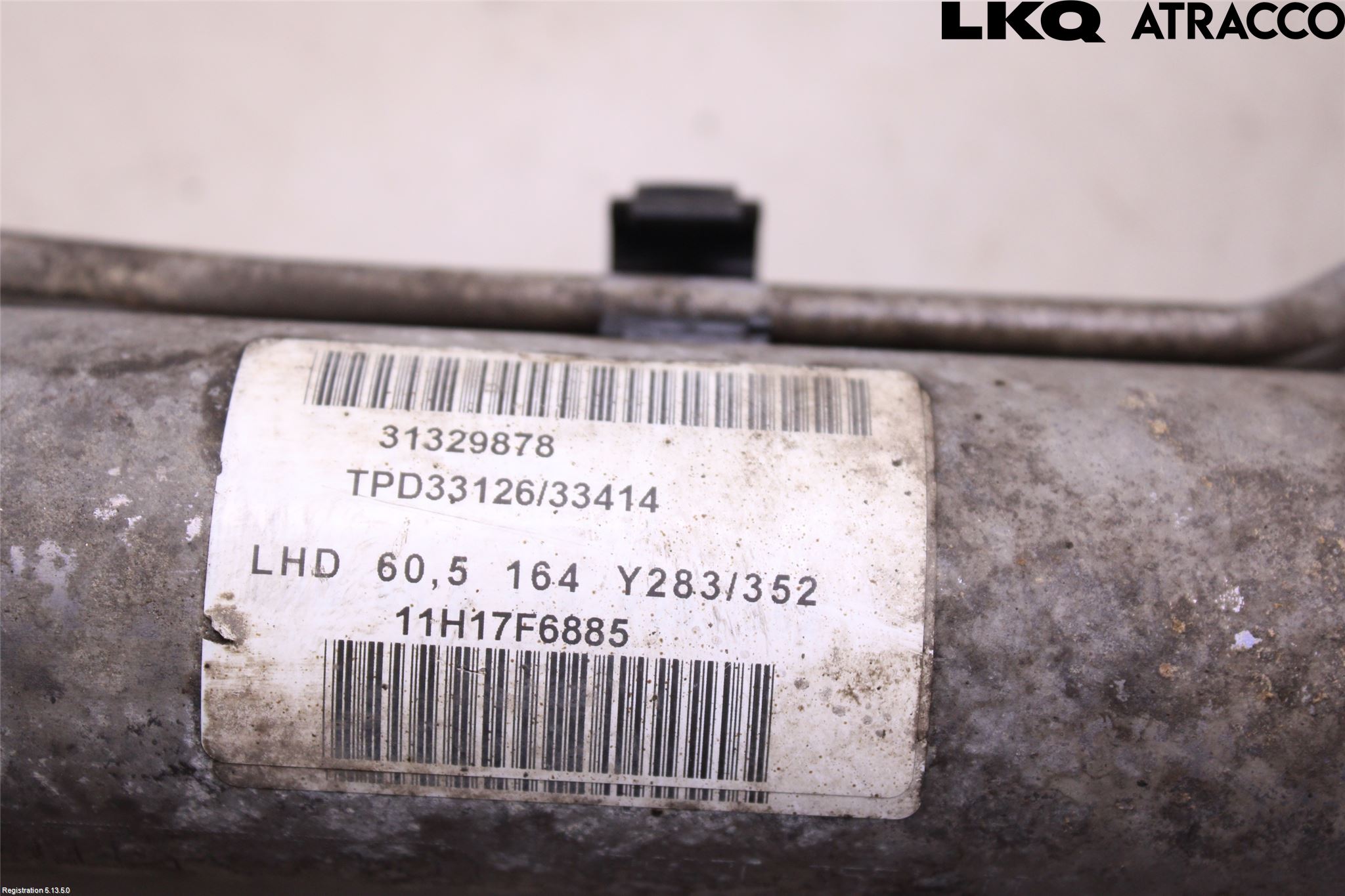 Volvo V60 11-13 Styrväxel Servo -Snäcka