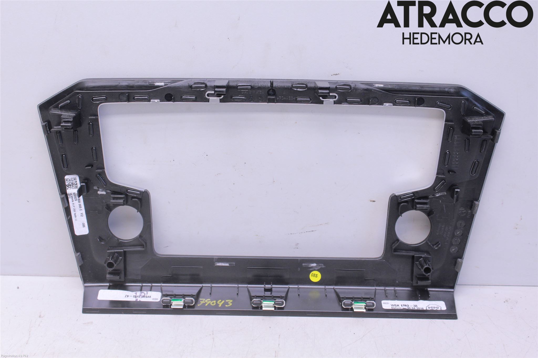 Volkswagen VW PASSAT 15-19 Instrument-Radio Sarg