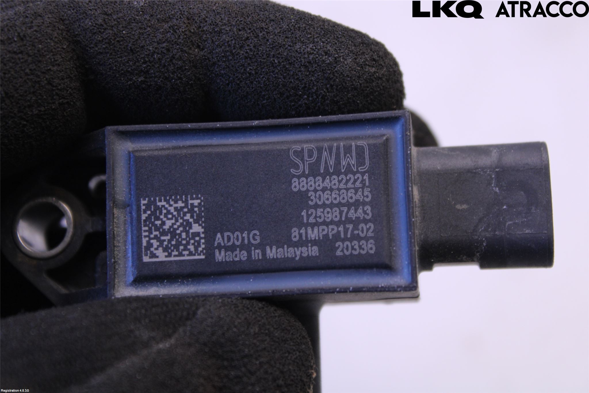 Volvo XC60 18- Givare Temp-Tryck Avgas