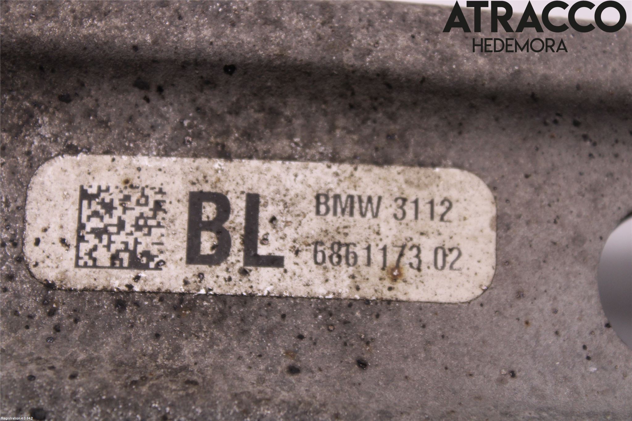 BMW 6 GT G32 18- Bärarm Fram Undre Vä