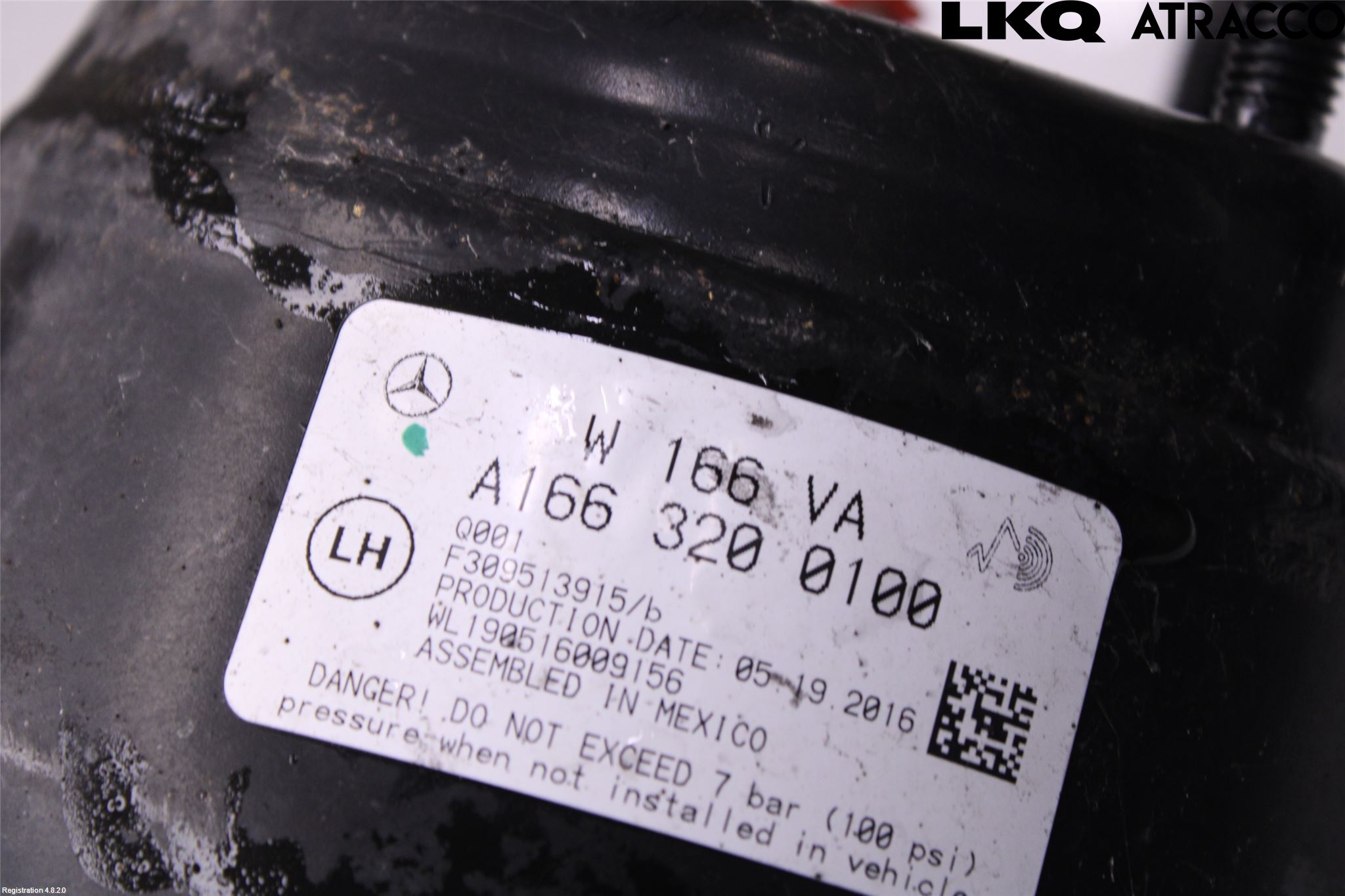 Mercedes-Benz MB GL/GLS-KLASS (X166) 12-19 Fjäderben Fram Vänster