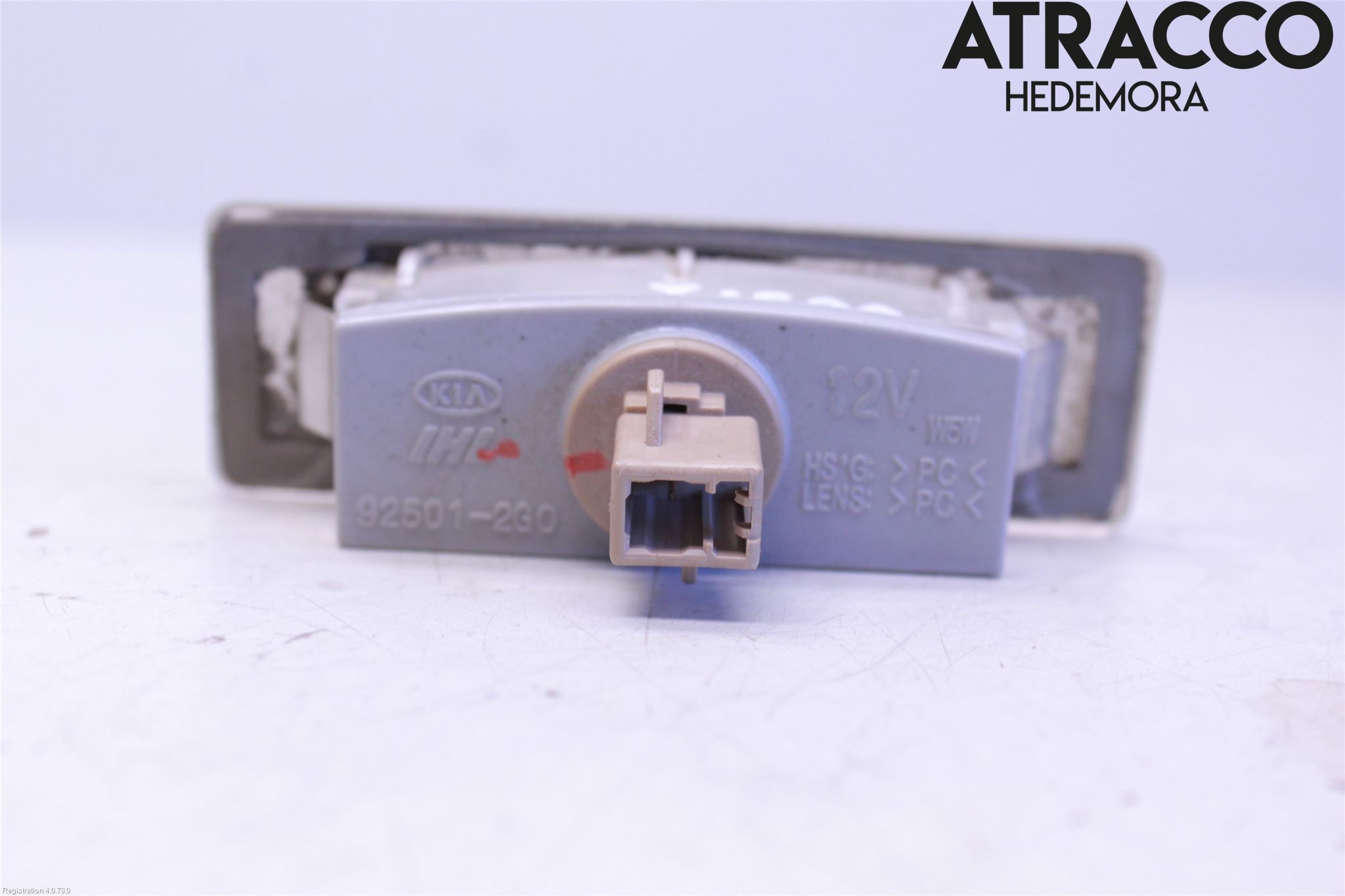 Hyundai i40 08-15 Skylt Belysning