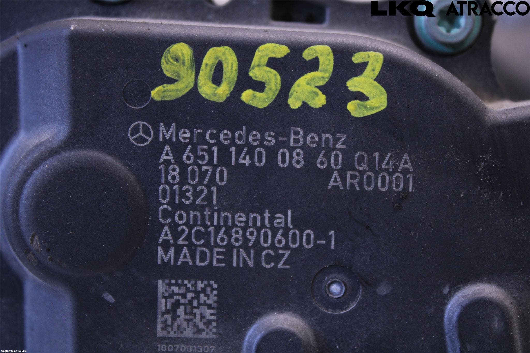 MB GLC-KLASS (X253/C253) 15-22 Egr Ventil